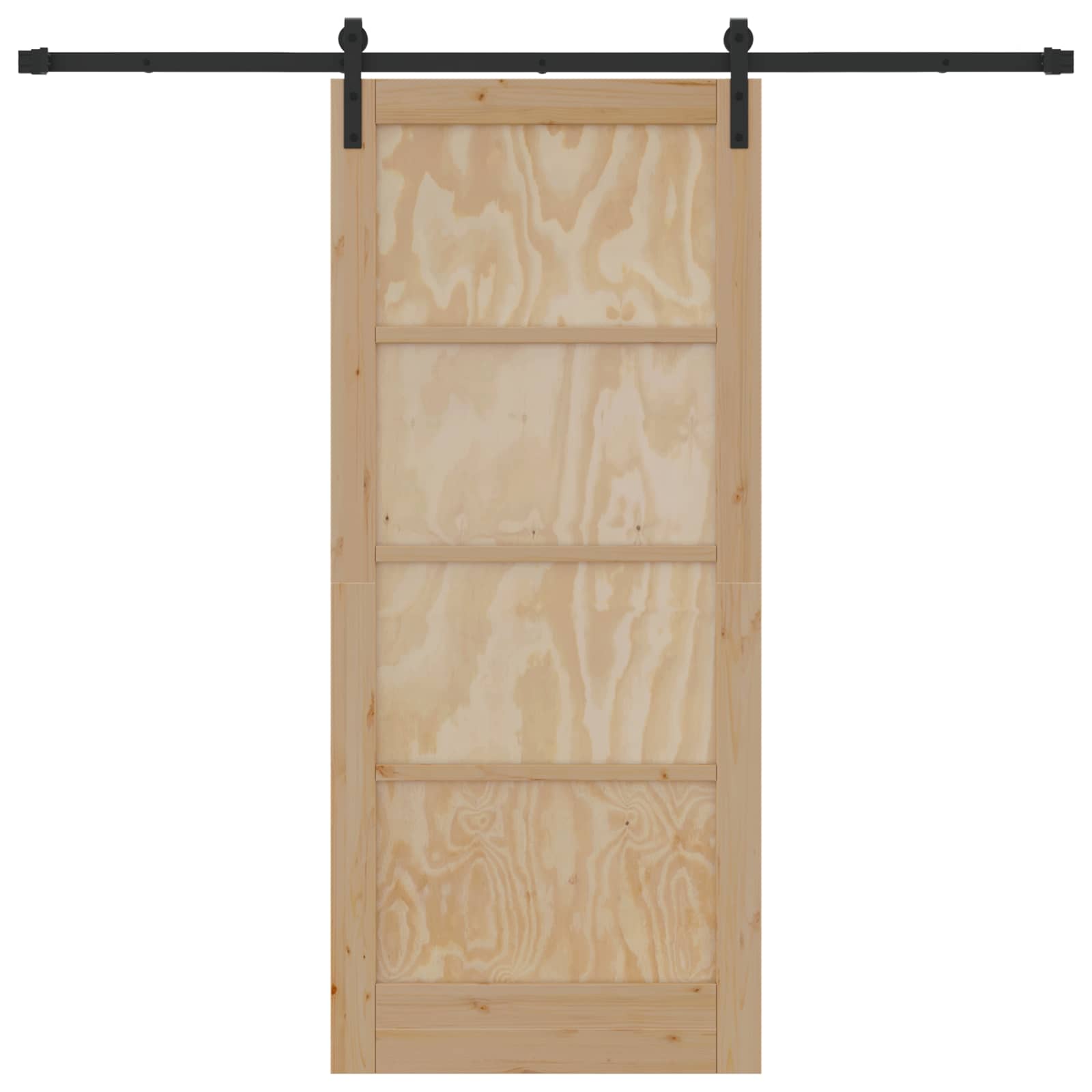Slankios durys Natūrali 86 x 198,5 cm Pušies medienos masyvas