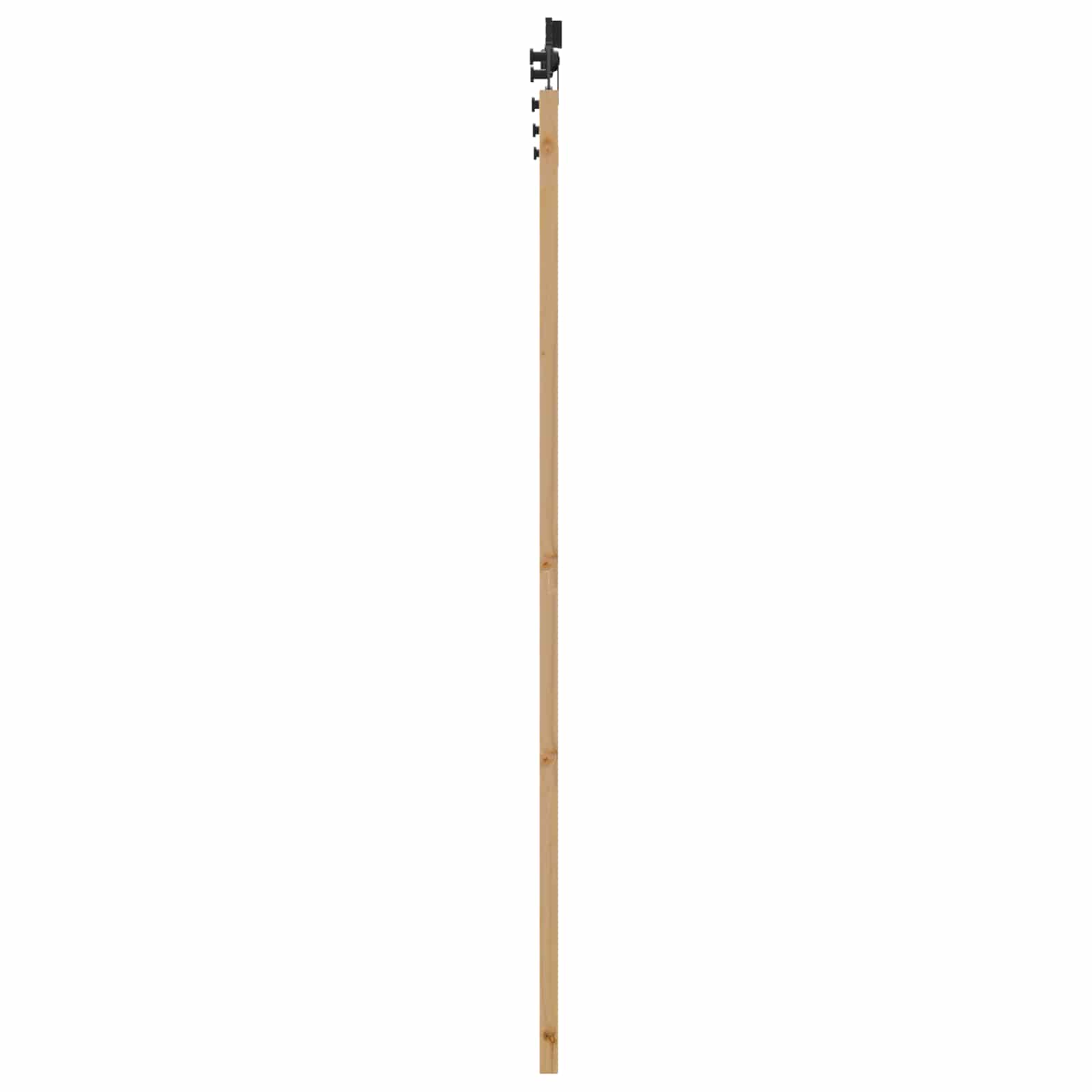 Slankios durys Natūrali ir juoda 86 x 198,5 cm