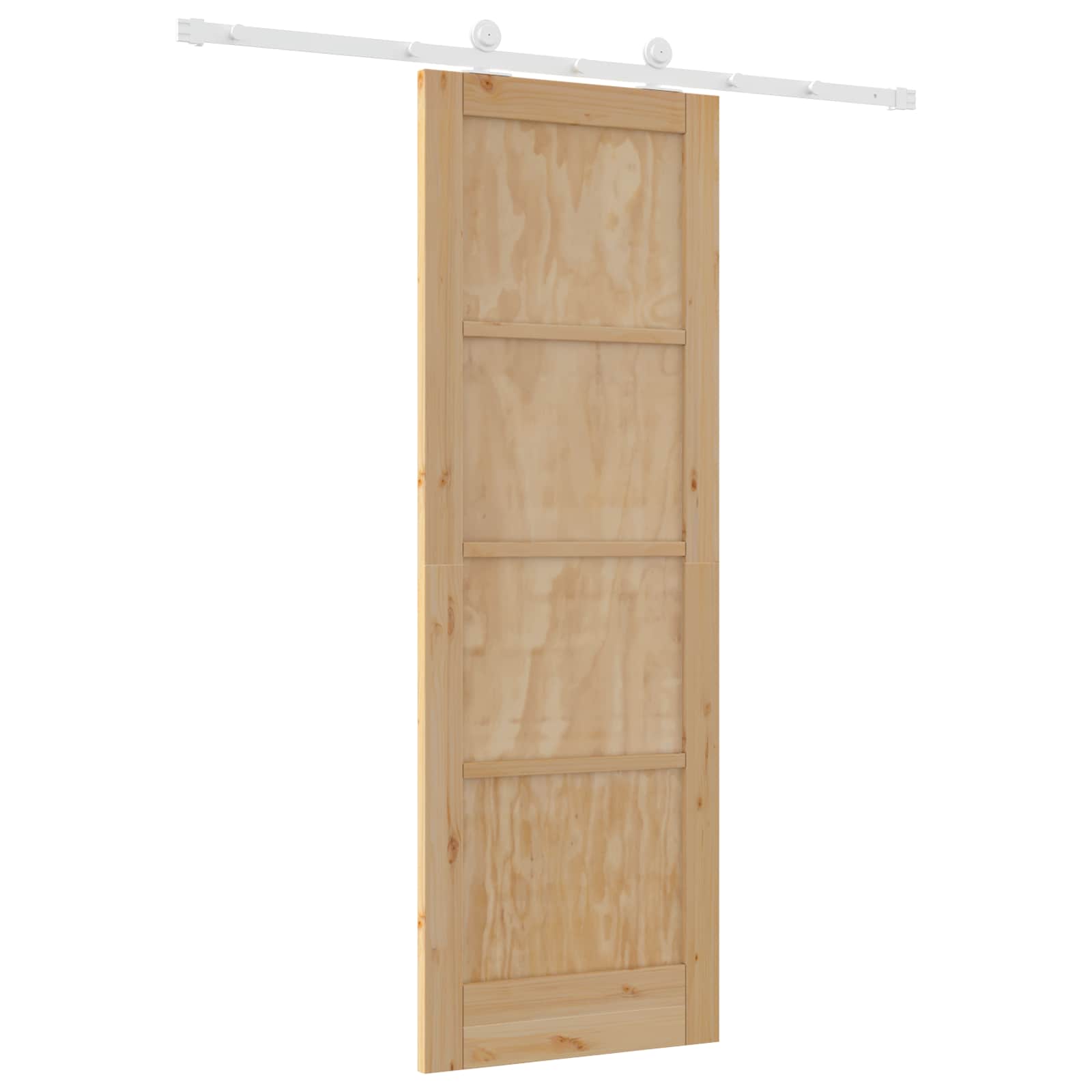 Slankios durys Natūrali ir Balta 73,5 x 211 cm