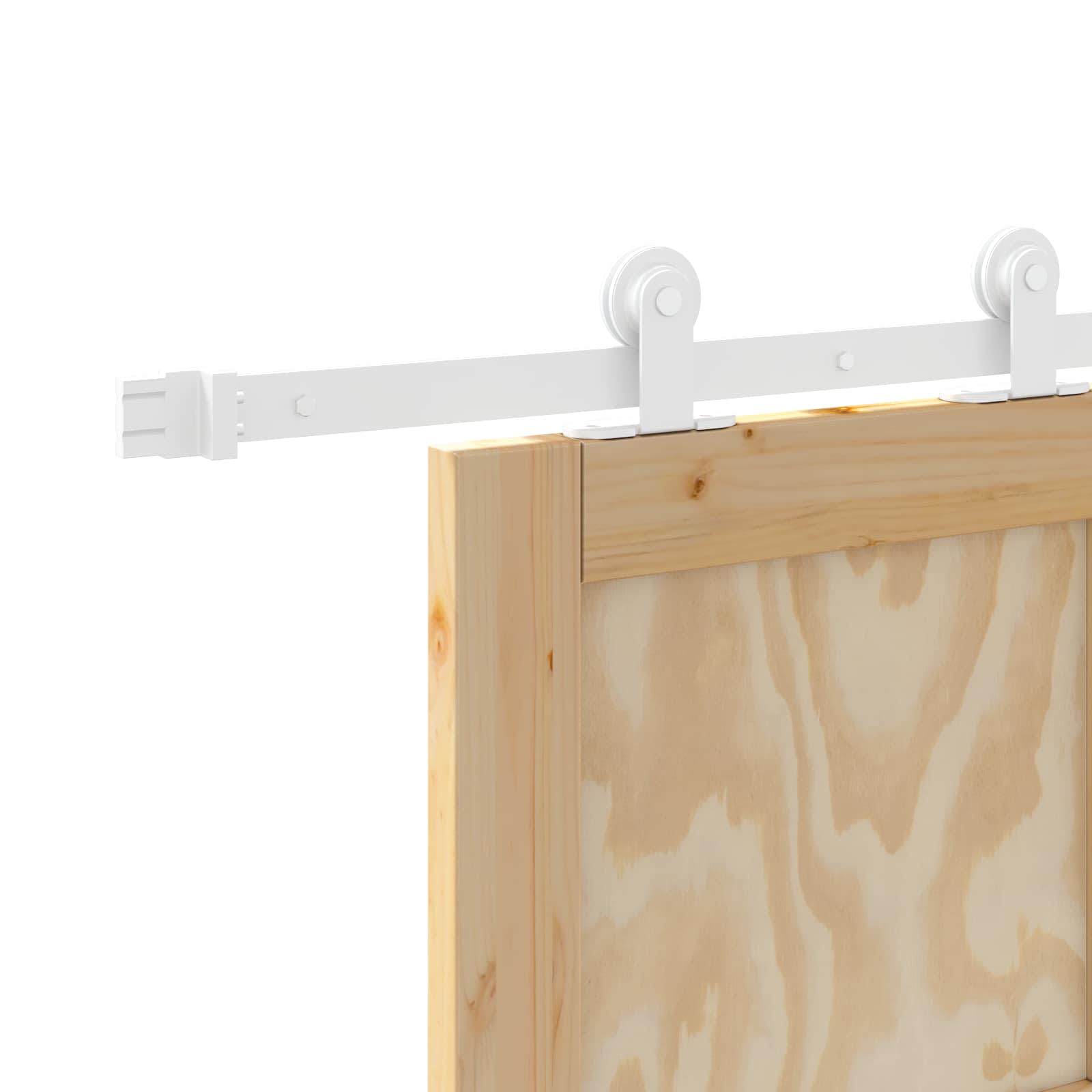 Slankios durys Natūrali ir Balta 83 x 232 cm