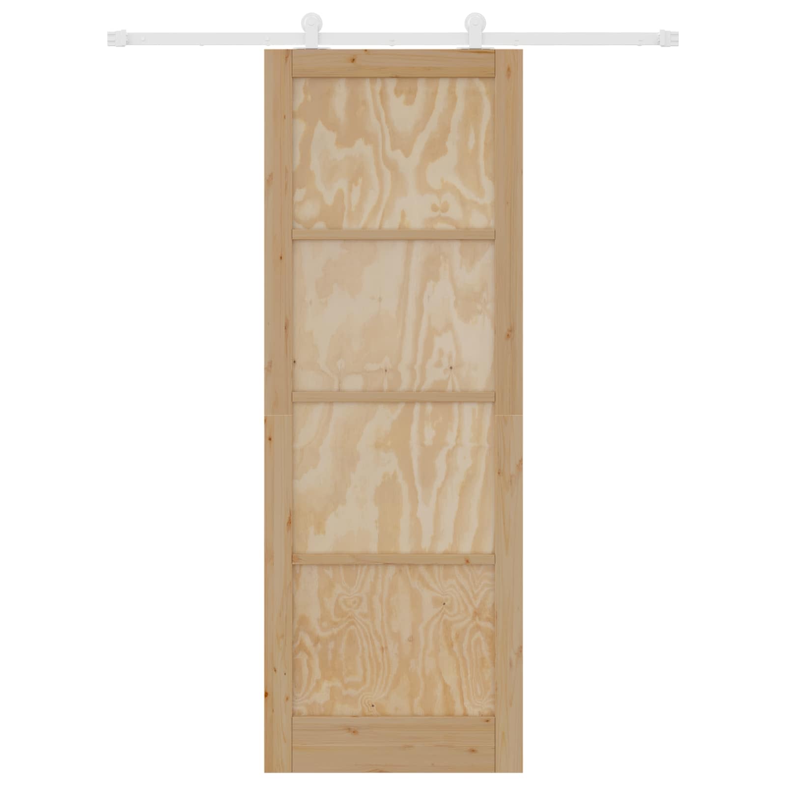 Slankios durys Natūrali ir Balta 83 x 232 cm