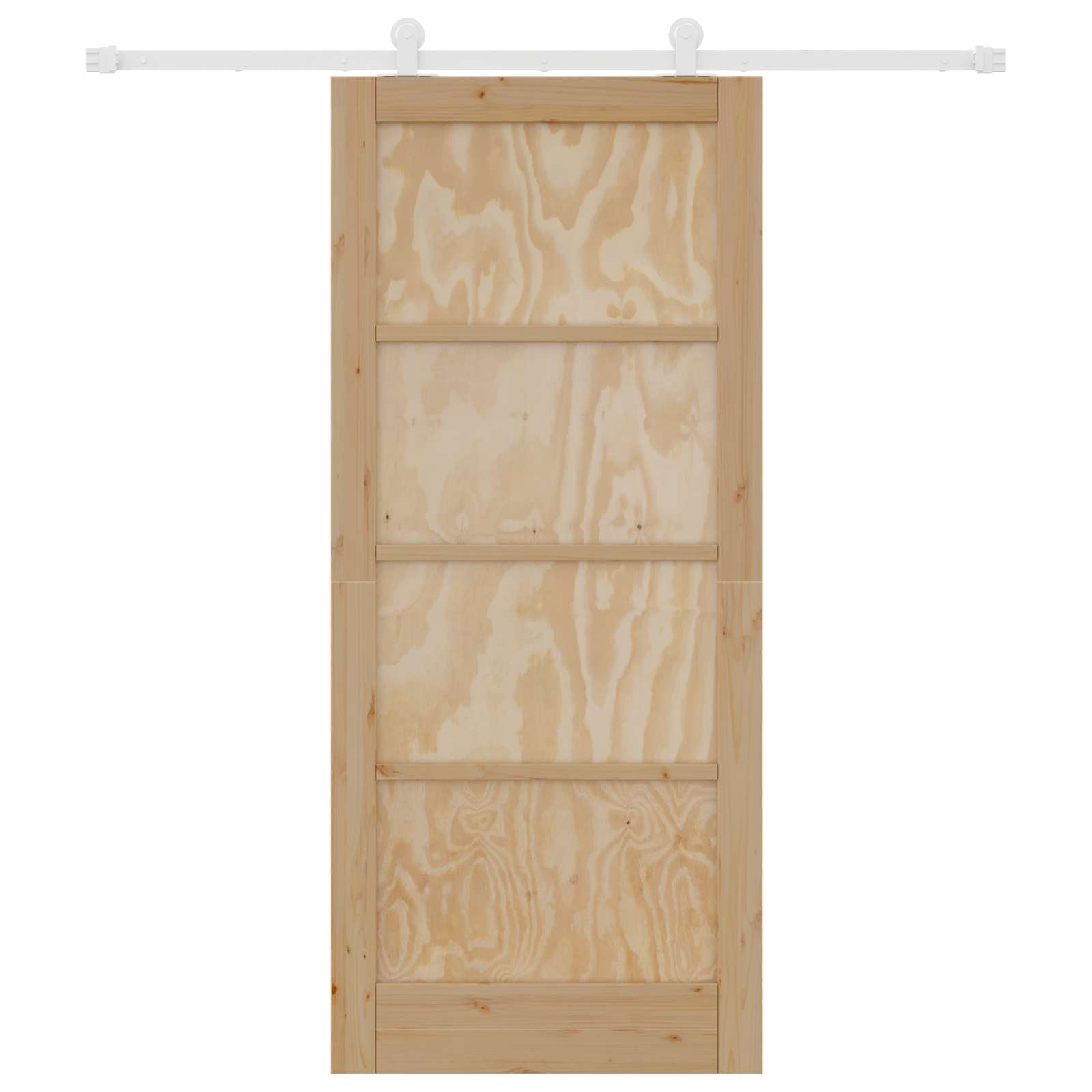 Slankios durys Natūrali ir Balta 86 x 198,5 cm
