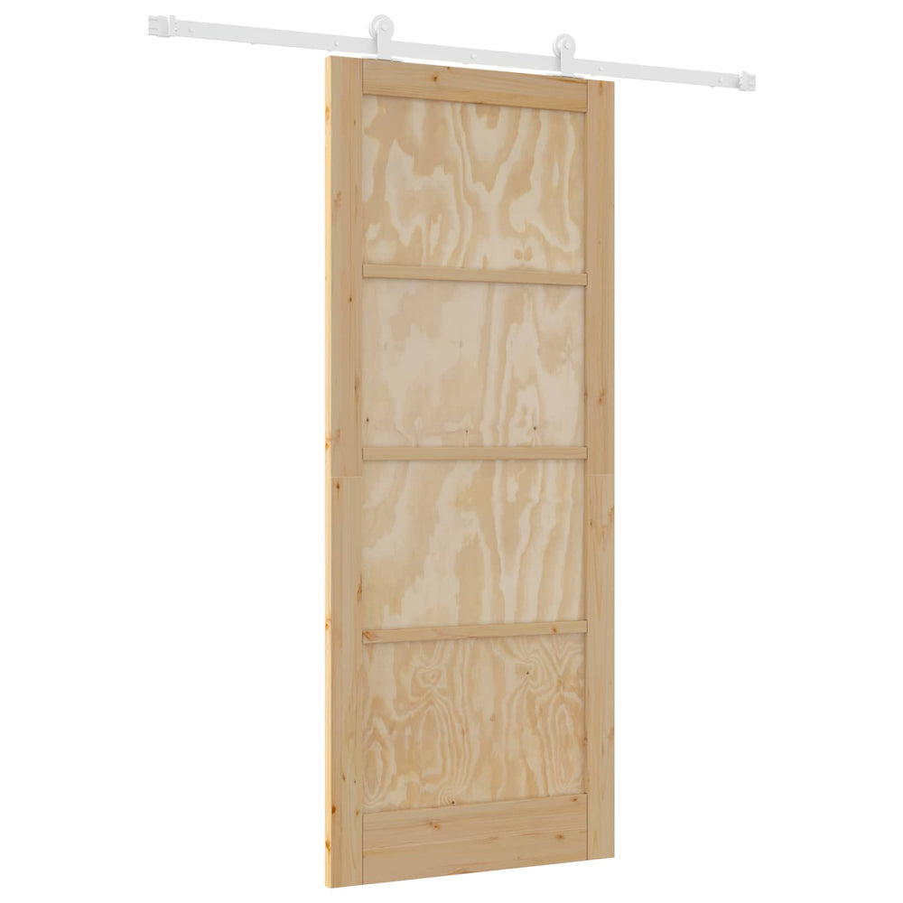 Slankios durys Natūrali ir Balta 86 x 211 cm