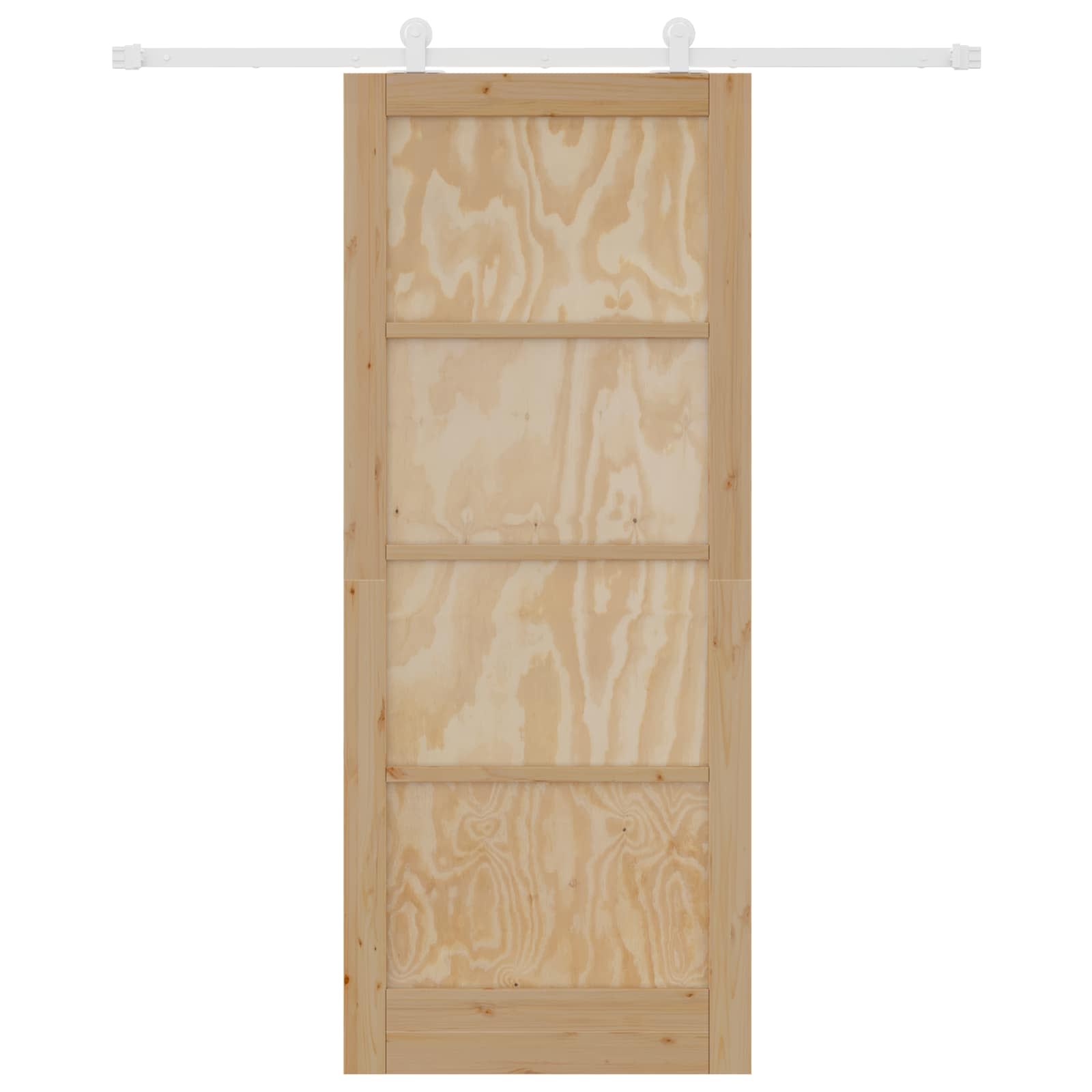 Slankios durys Natūrali ir Balta 86 x 211 cm