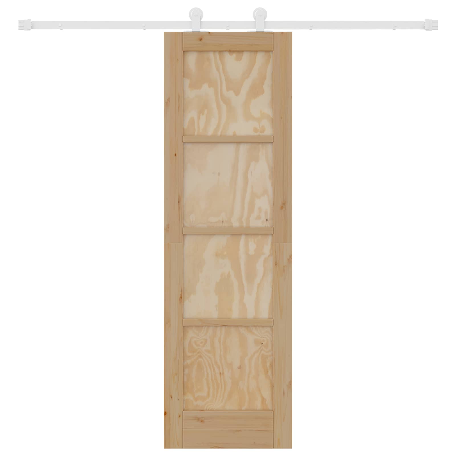 Slankios durys Natūrali ir Balta 61 x 198,5 cm