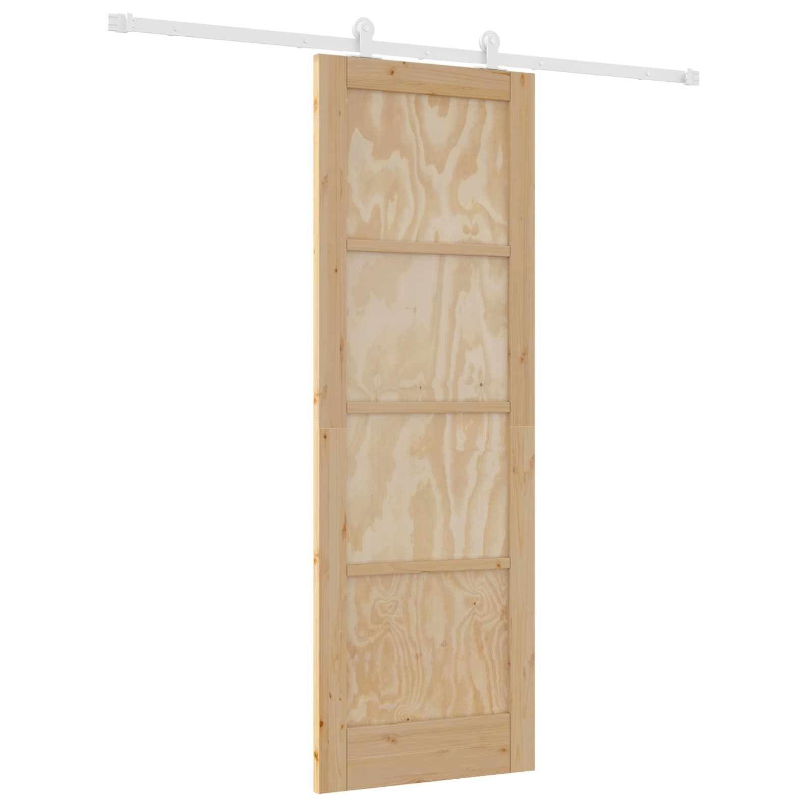 Slankios durys Natūrali ir Balta 73,5 x 211 cm