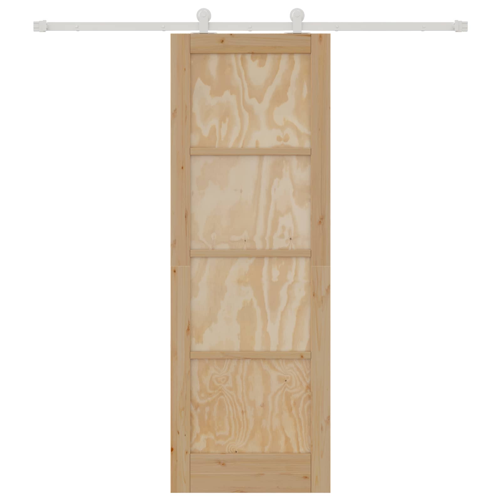 Slankios durys Natūrali ir Balta 73,5 x 211 cm