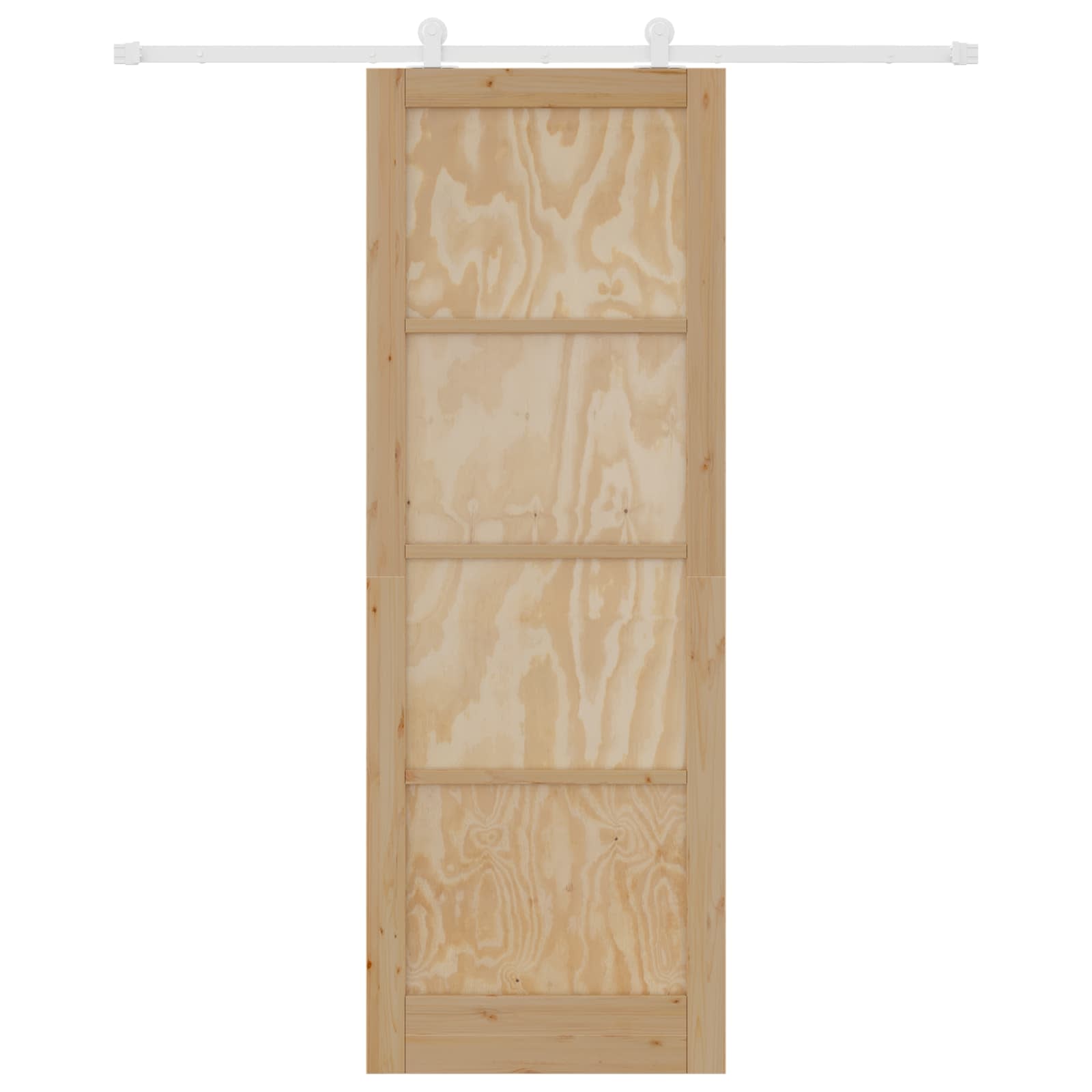 Slankios durys Natūrali ir Balta 83 x 232 cm