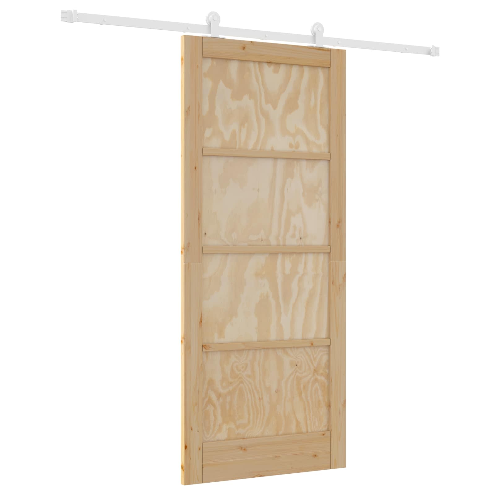 Slankios durys Natūrali ir Balta 86 x 198,5 cm