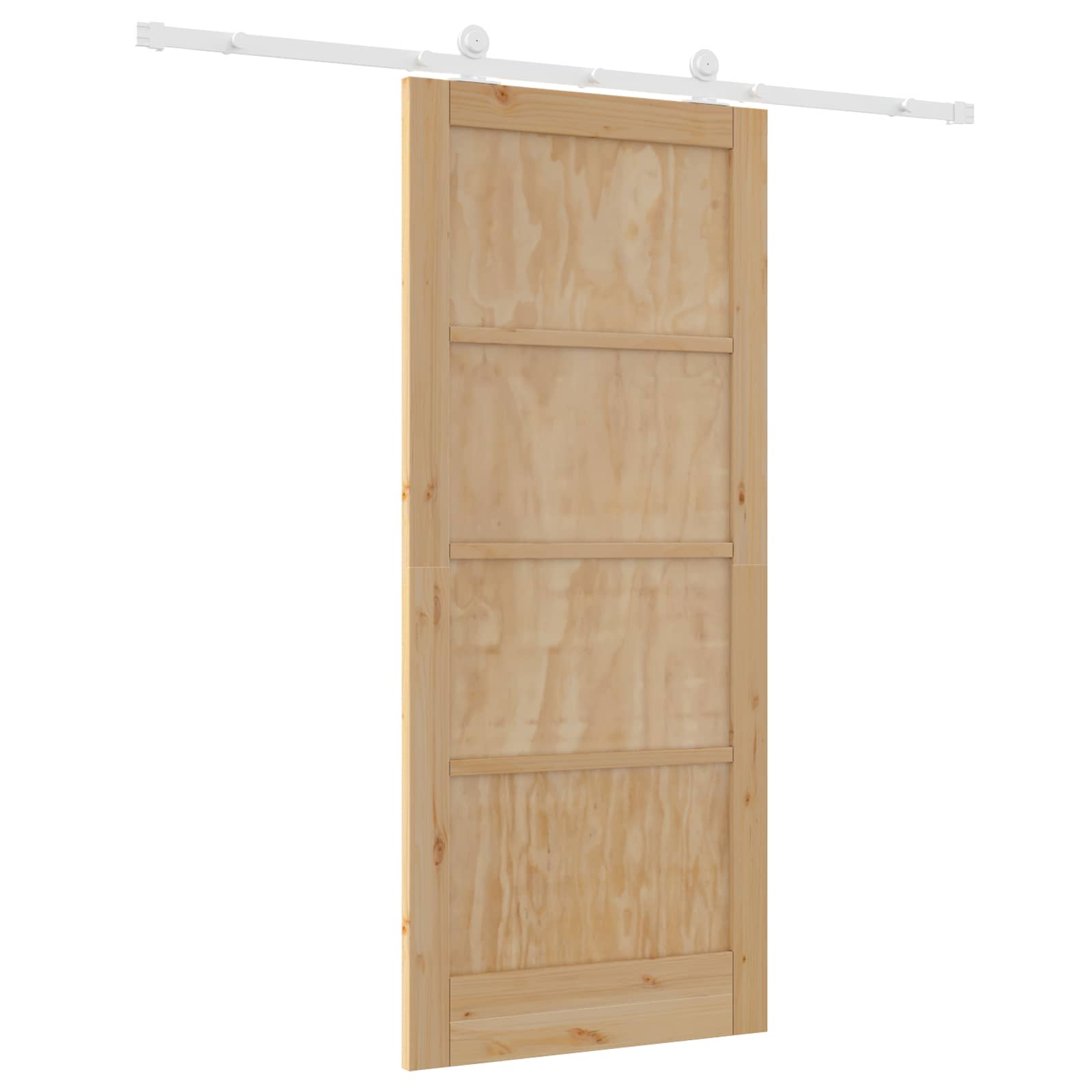 Slankios durys Natūrali ir Balta 86 x 198,5 cm