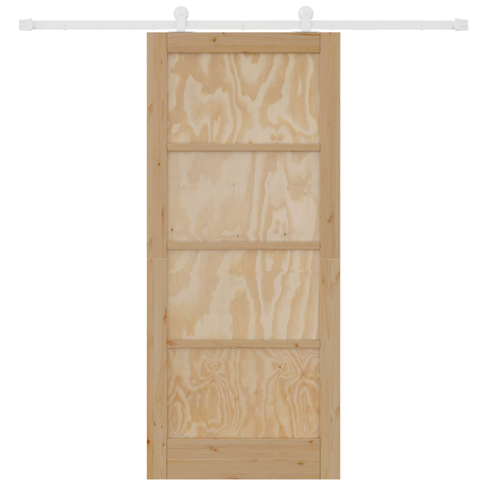 Slankios durys Natūrali ir Balta 86 x 198,5 cm