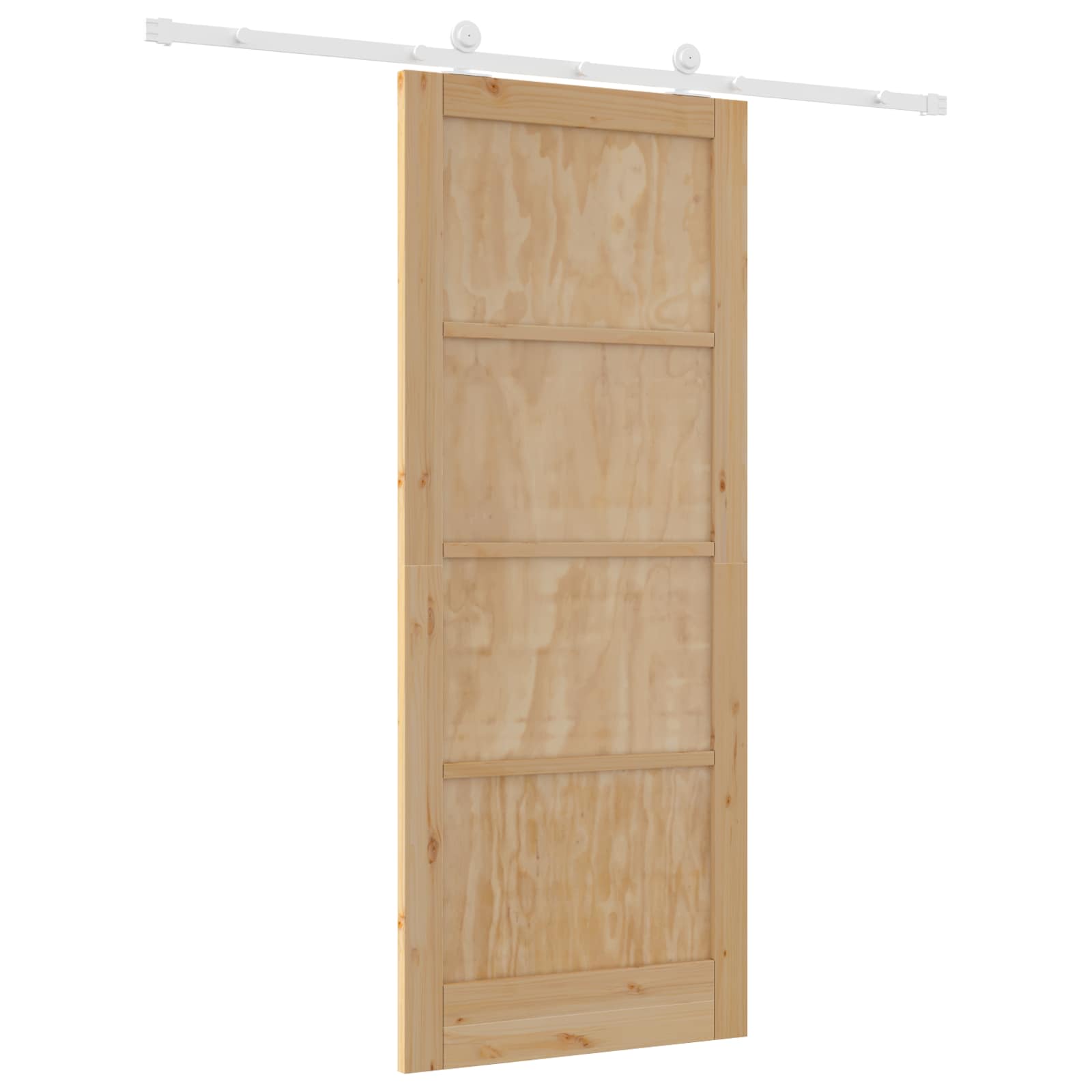 Slankios durys Natūrali ir Balta 86 x 211 cm