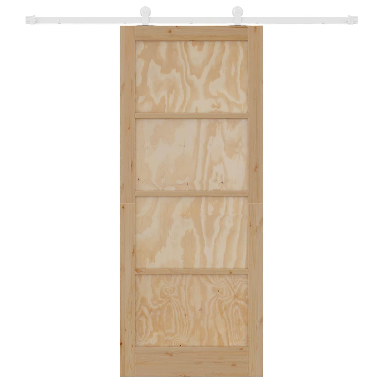 Slankios durys Natūrali ir Balta 86 x 211 cm