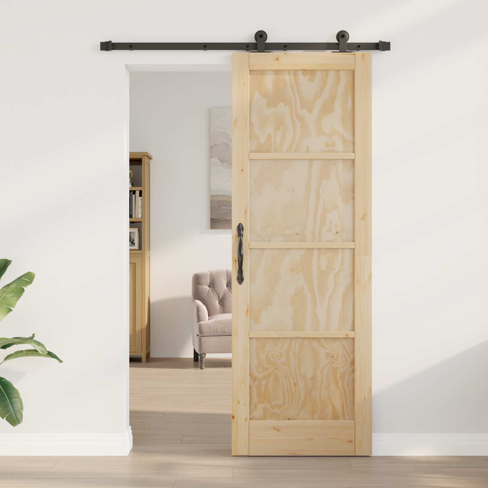 Slankios durys ORKDAL Natūrali 73,5 x 211 cm