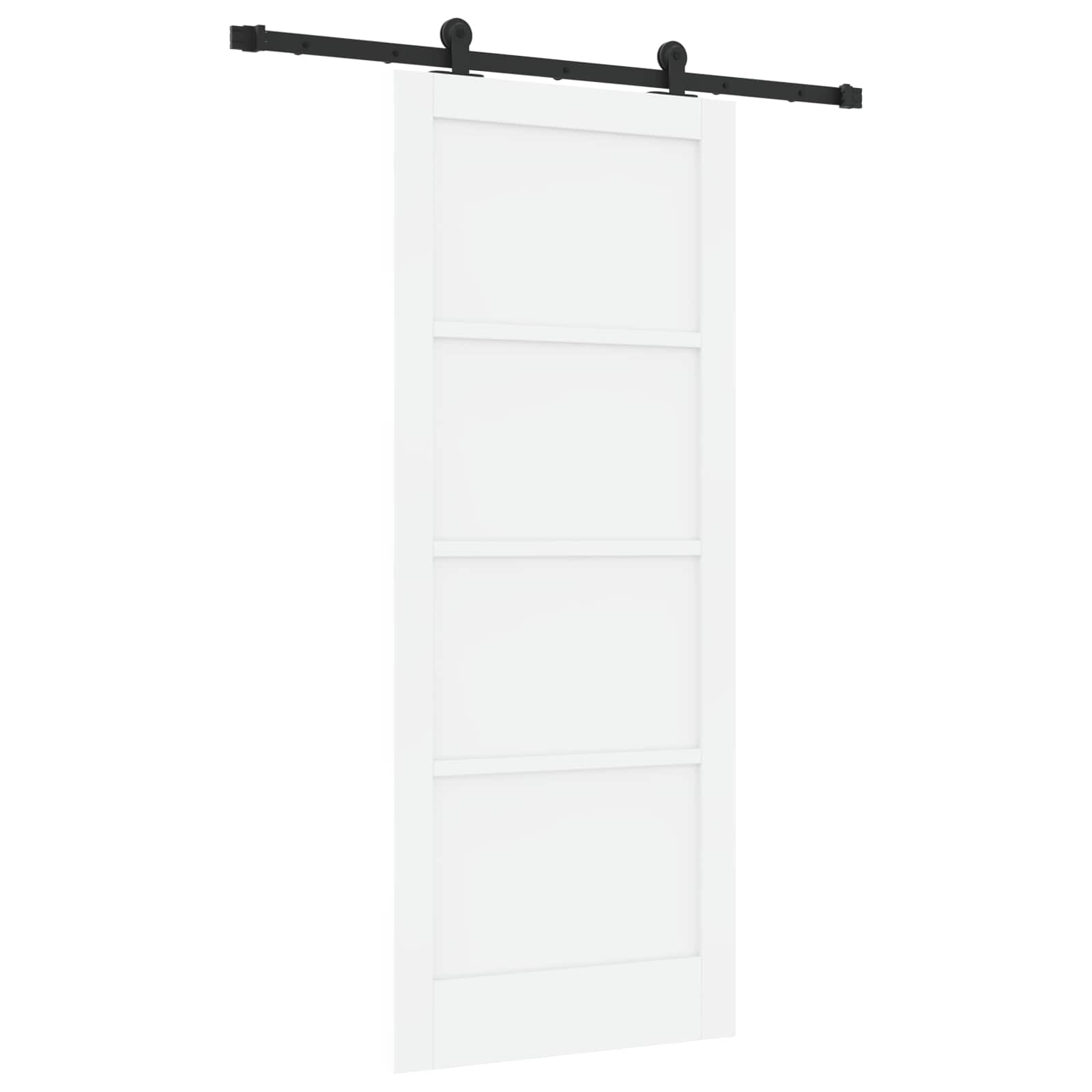 Slankios durys ORKDAL Balta 83 x 202 cm Pušies medienos masyvas