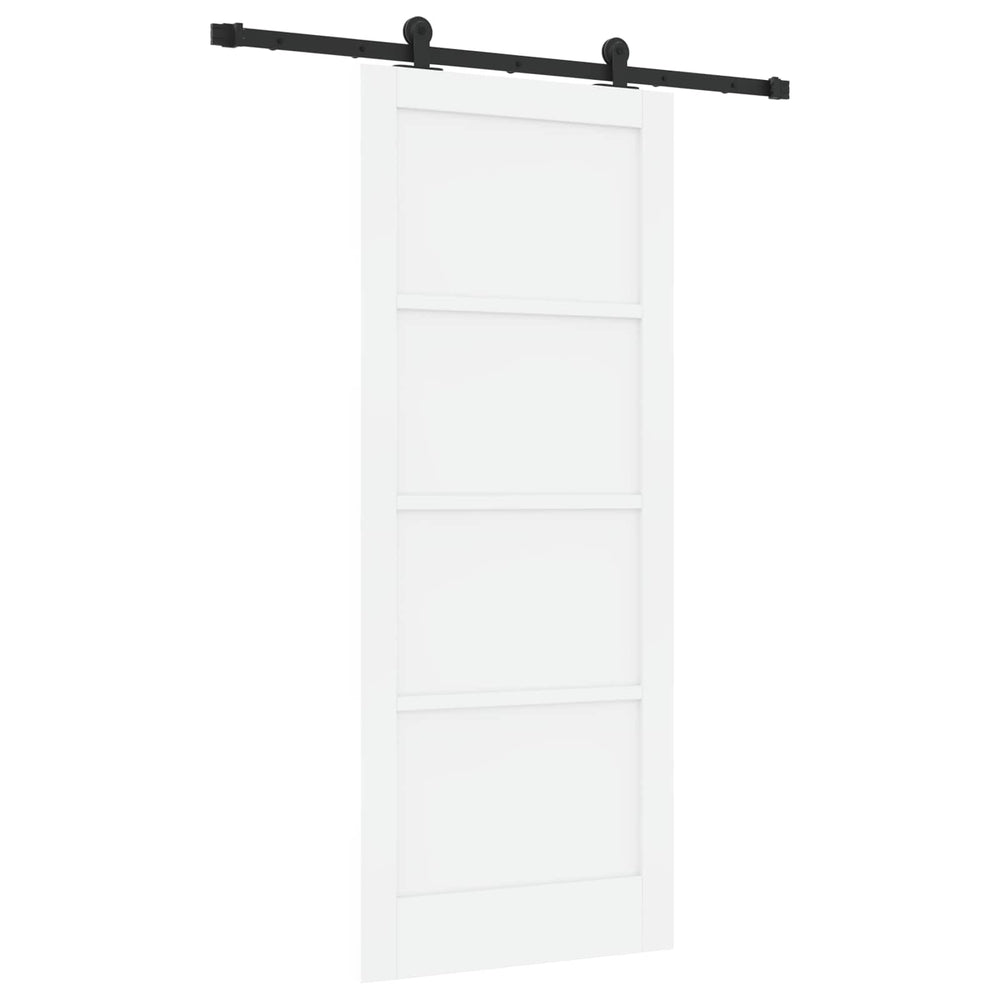Slankios durys ORKDAL Balta 83 x 202 cm Pušies medienos masyvas