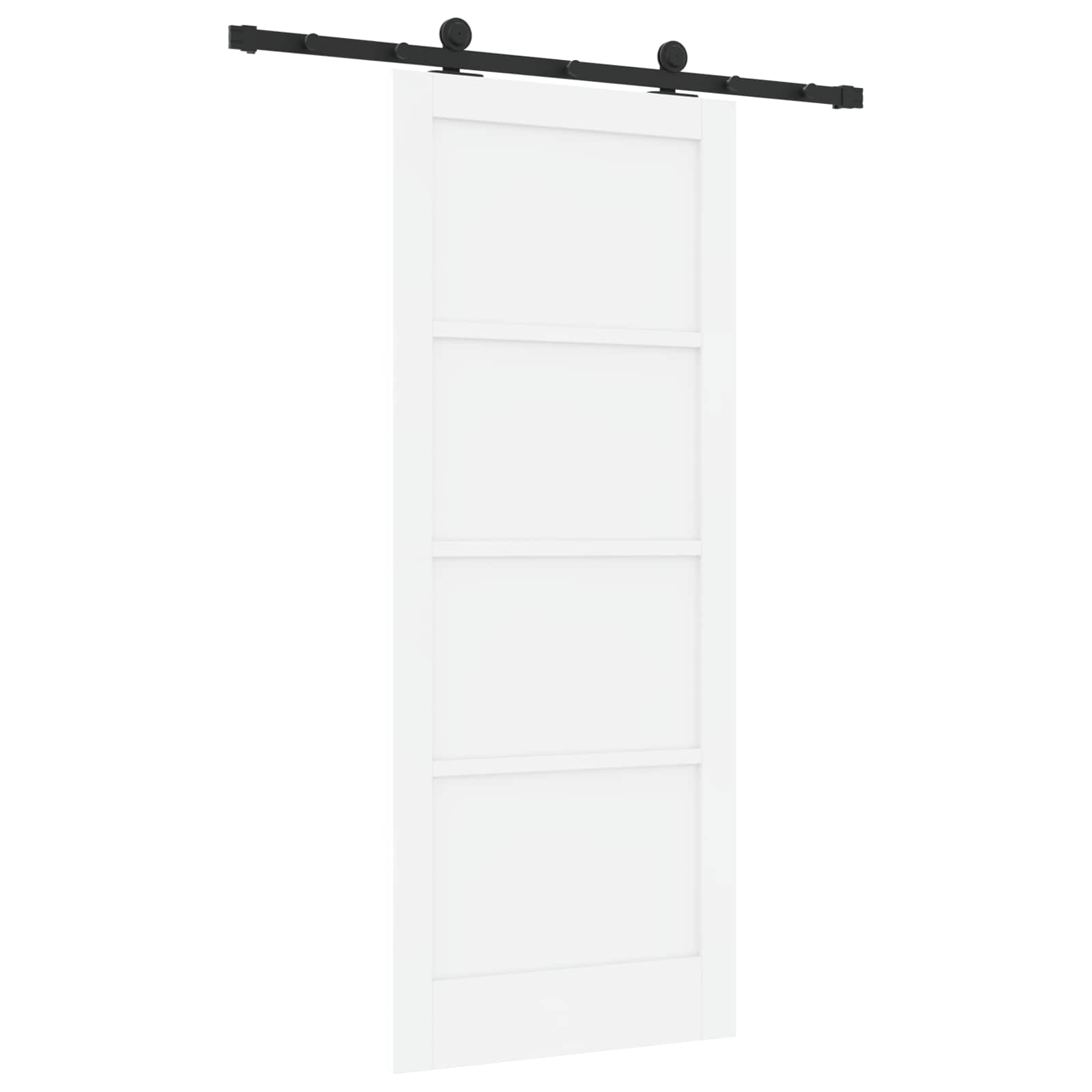 Slankios durys ORKDAL Balta 83 x 202 cm Pušies medienos masyvas