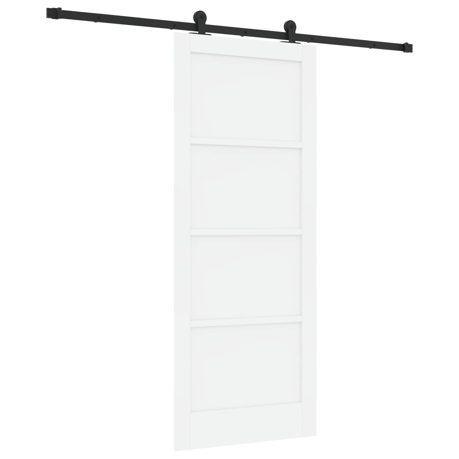 Slankios durys ORKDAL Balta 83 x 202 cm Pušies medienos masyvas