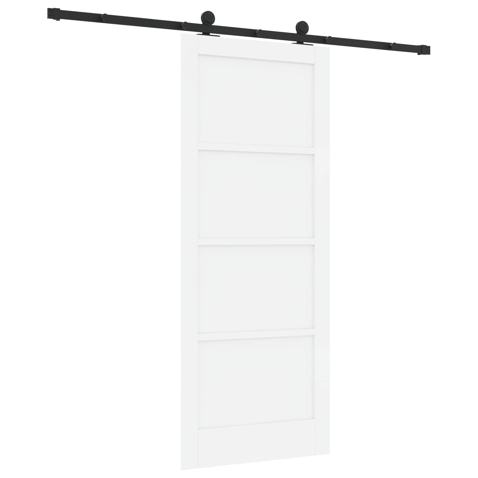 Slankios durys ORKDAL Balta 83 x 202 cm Pušies medienos masyvas