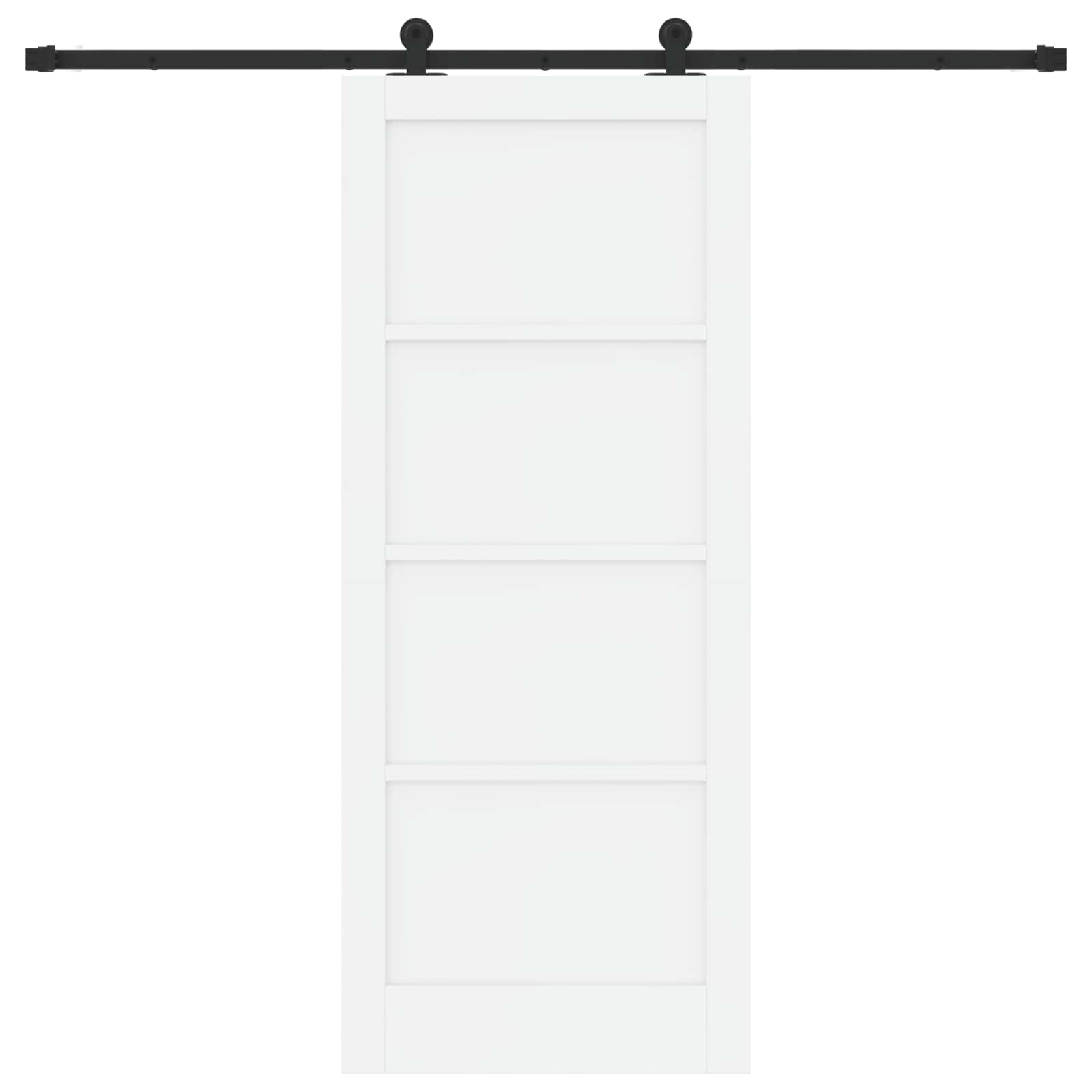 Slankios durys ORKDAL Balta 83 x 202 cm Pušies medienos masyvas