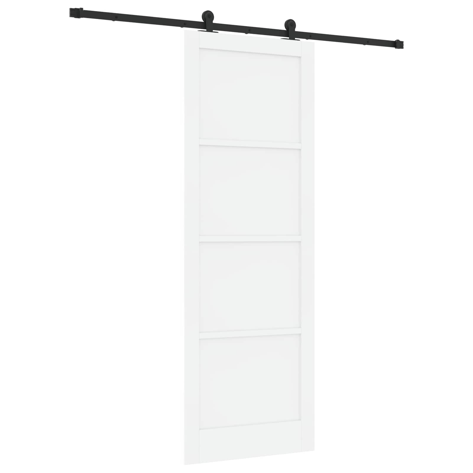 Slankios durys ORKDAL Balta 83 x 232 cm Pušies medienos masyvas