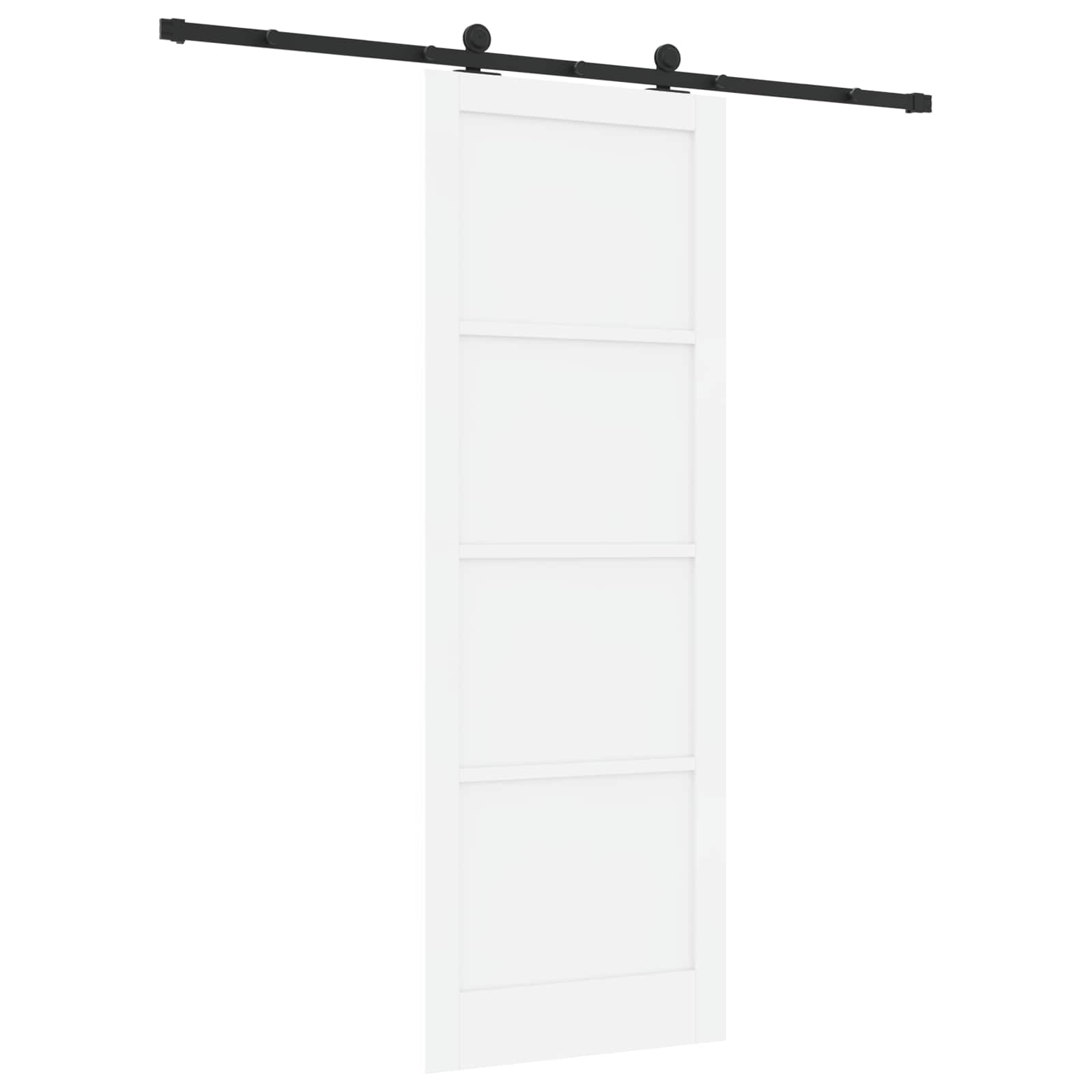 Slankios durys ORKDAL Balta 83 x 232 cm Pušies medienos masyvas