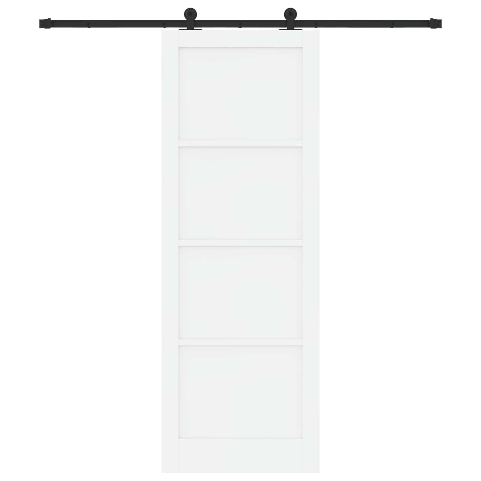 Slankios durys ORKDAL Balta 83 x 232 cm Pušies medienos masyvas