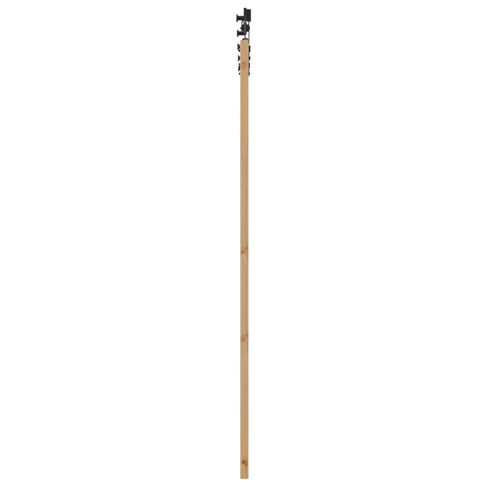 Slankios durys Natūrali ir juoda 86 x 198,5 cm