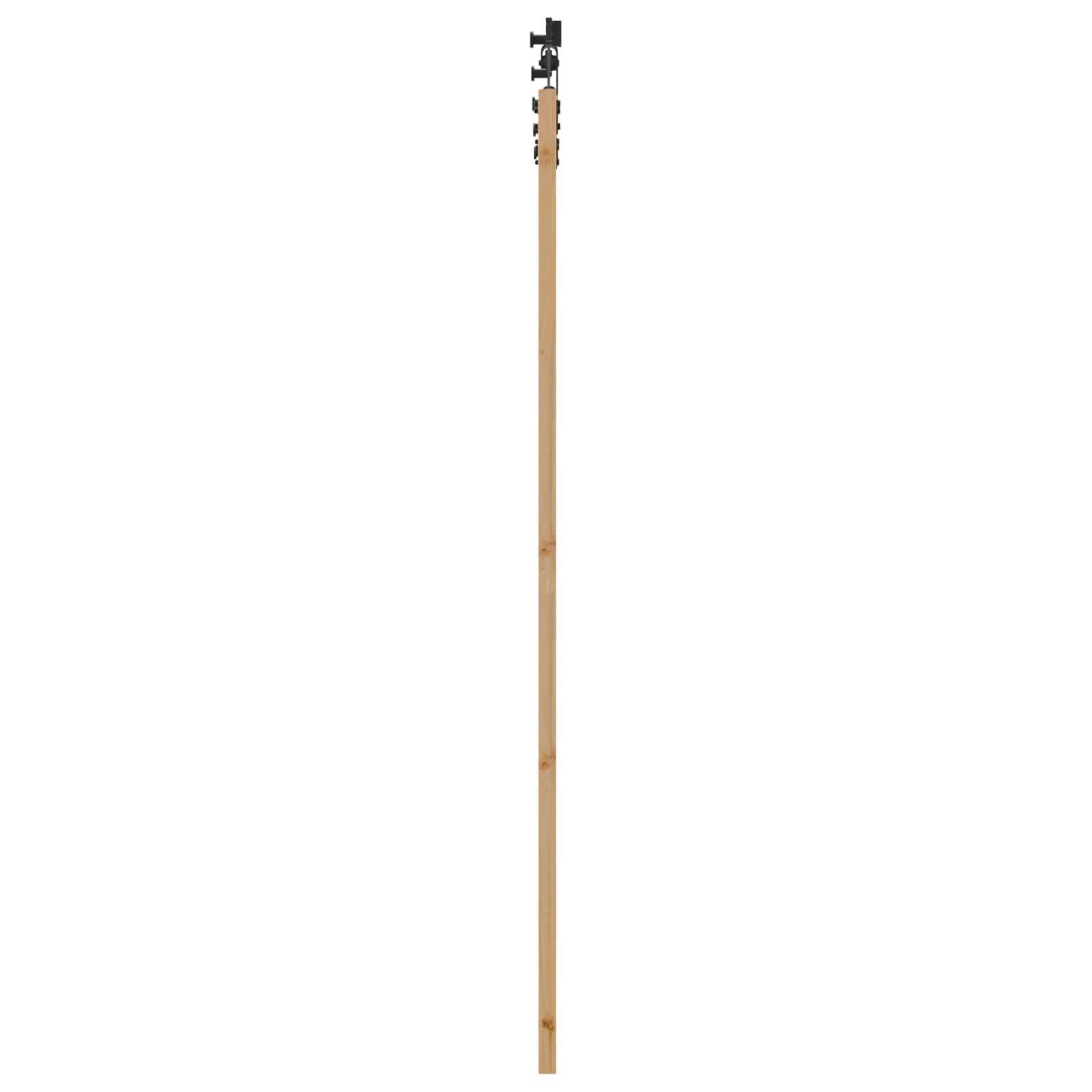 Slankios durys Natūrali ir juoda 86 x 211 cm