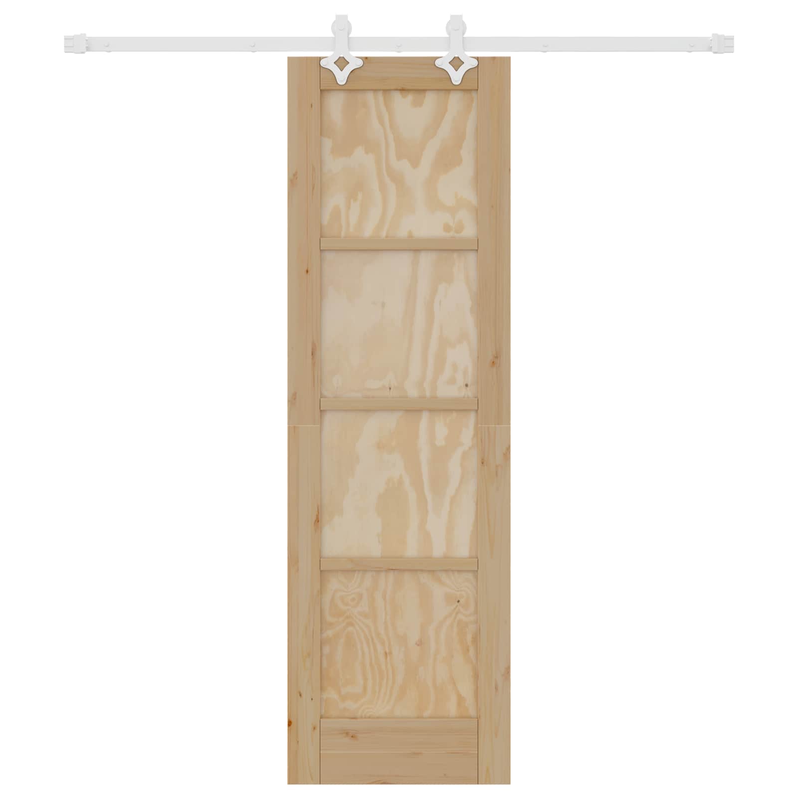 Slankios durys Natūrali ir Balta 61 x 198,5 cm