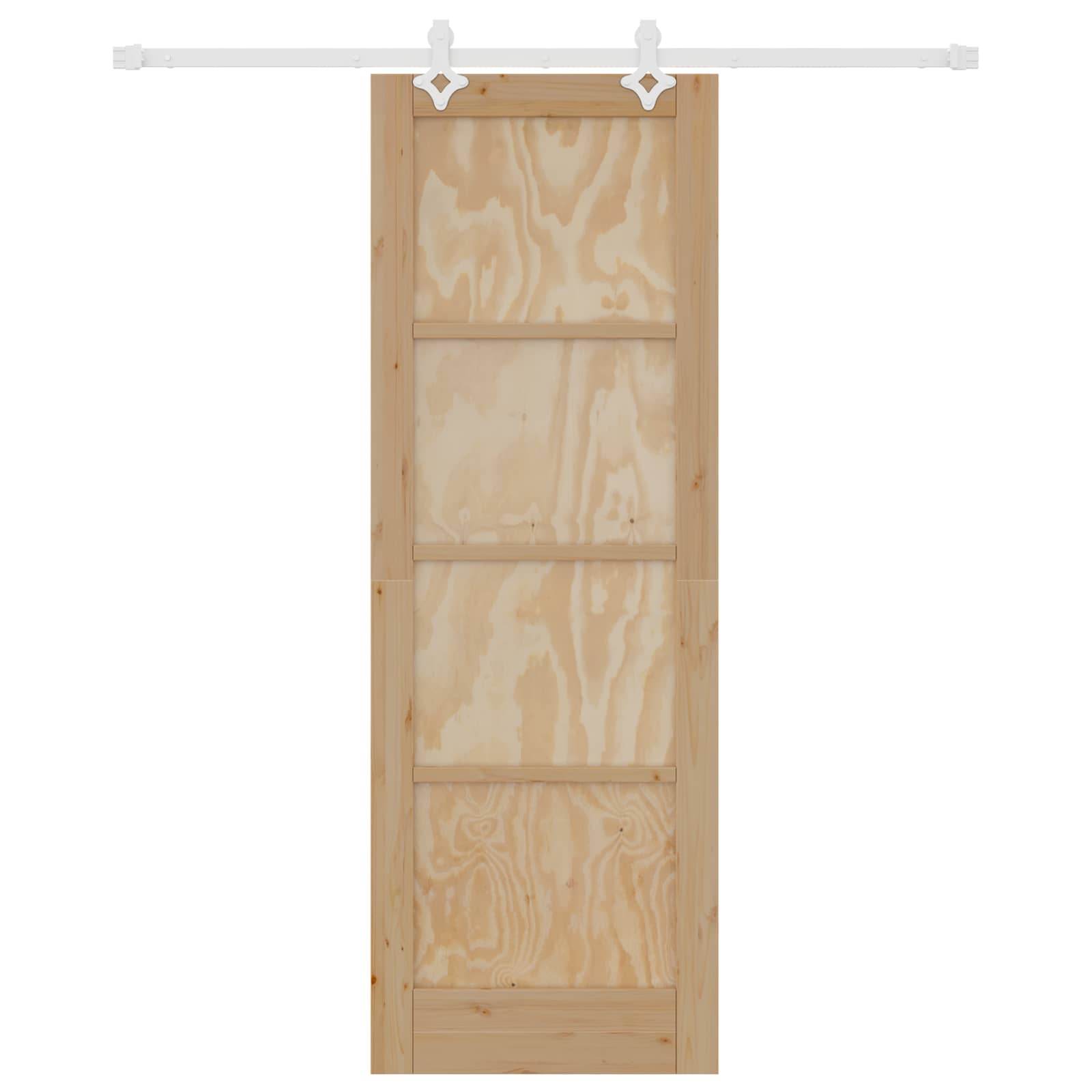 Slankios durys Natūrali ir Balta 73,5 x 211 cm