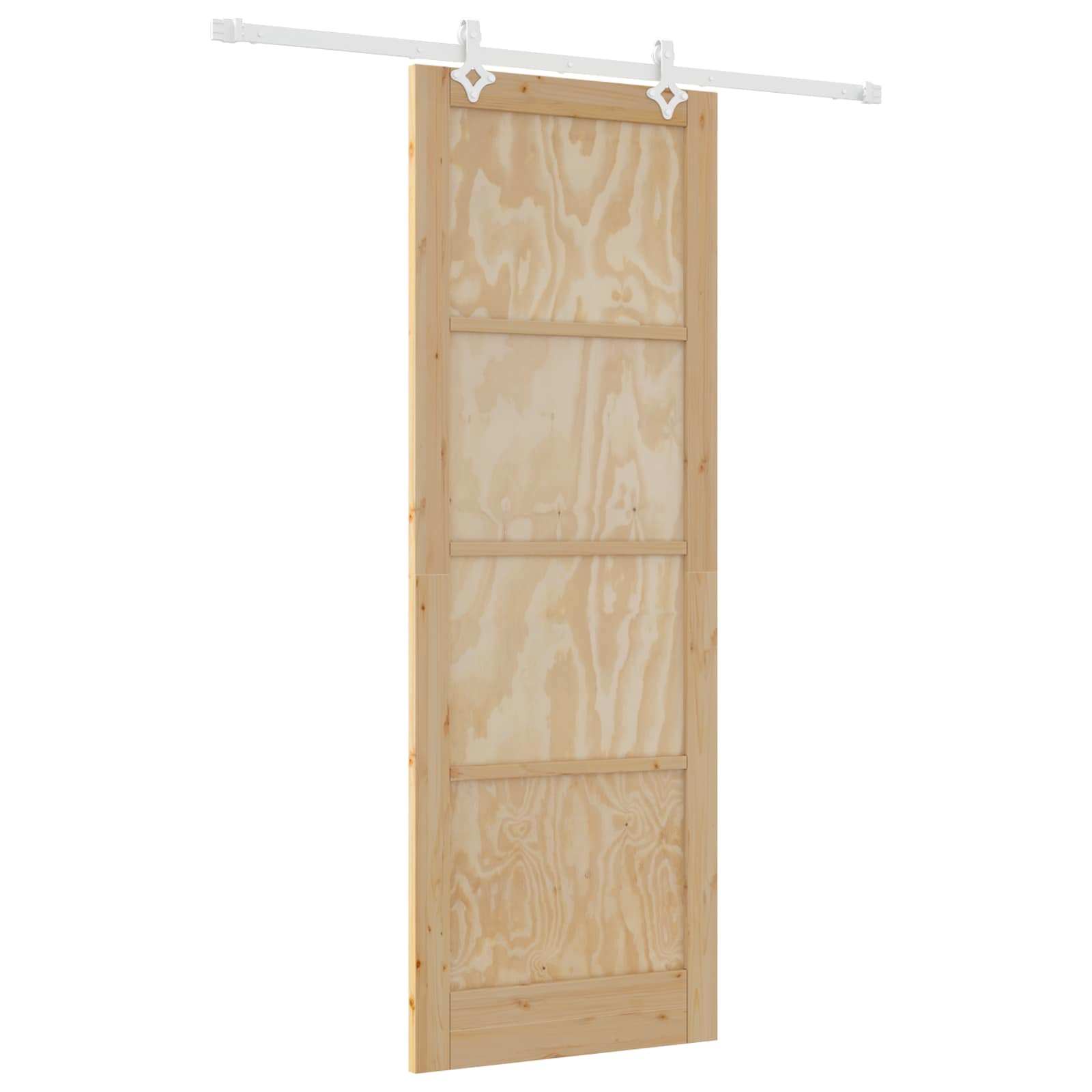 Slankios durys Natūrali ir Balta 83 x 232 cm