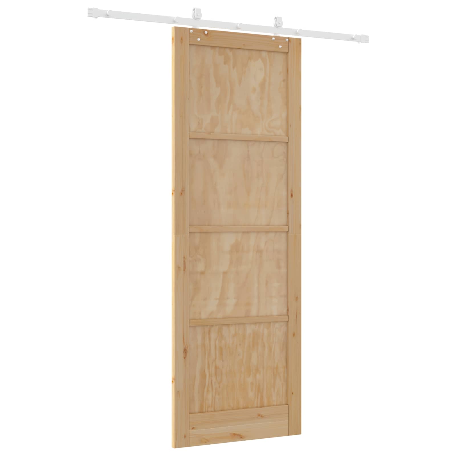 Slankios durys Natūrali ir Balta 83 x 232 cm