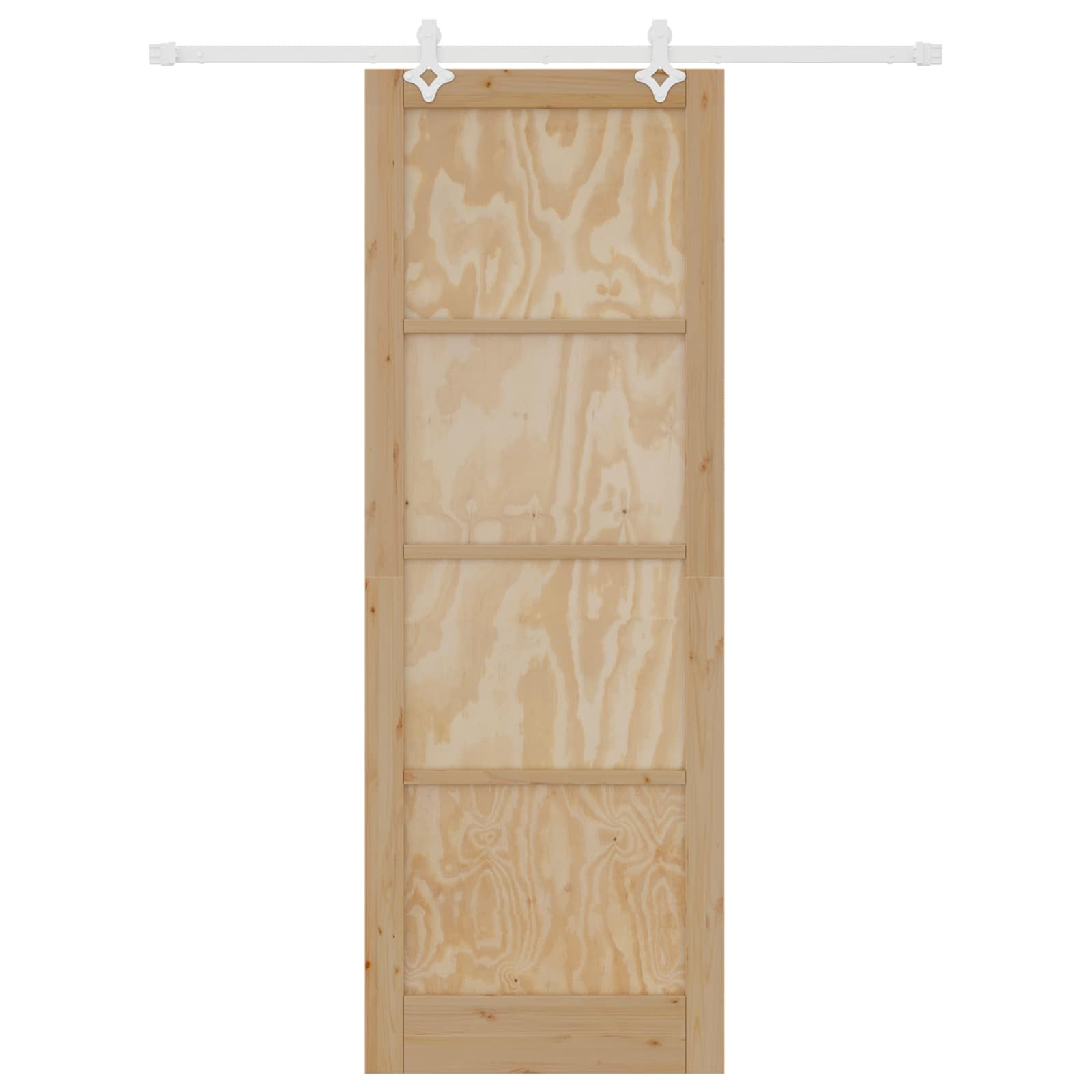 Slankios durys Natūrali ir Balta 83 x 232 cm