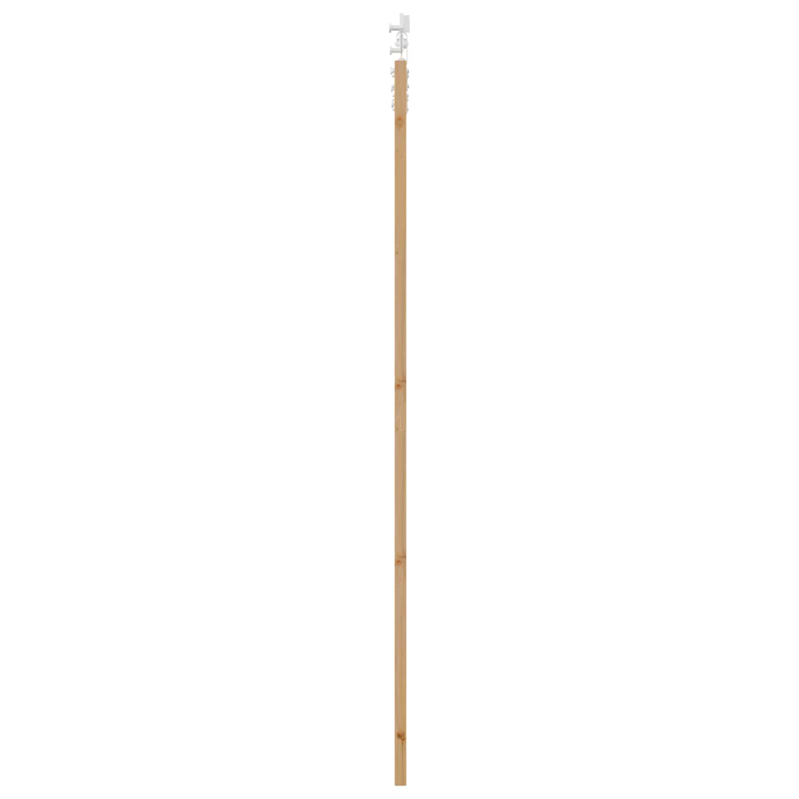 Slankios durys Natūrali ir Balta 83 x 232 cm