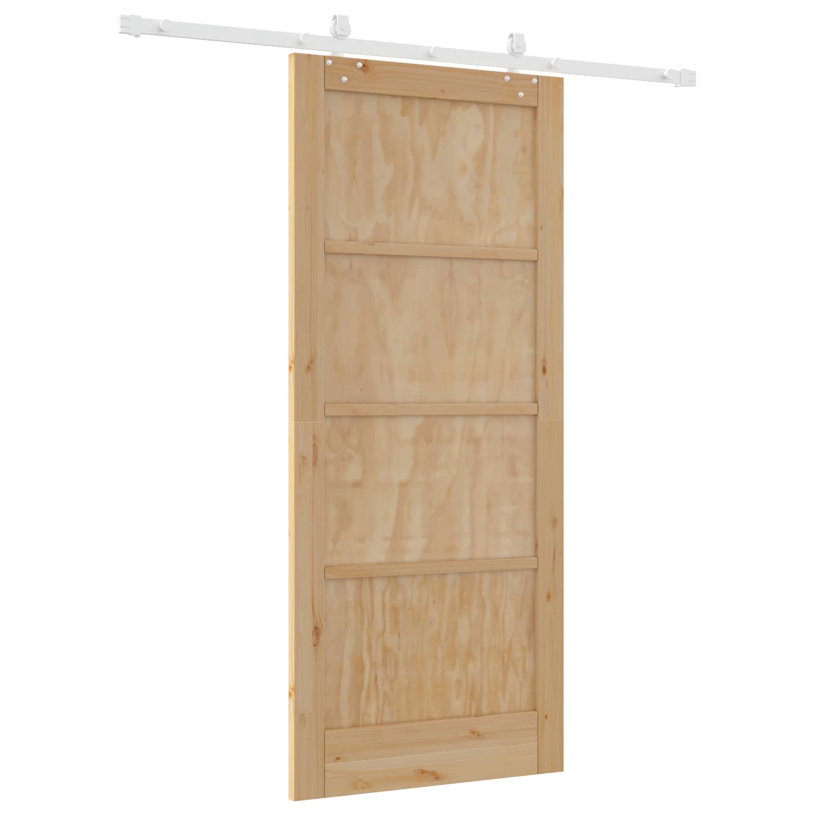Slankios durys Natūrali ir Balta 86 x 198,5 cm