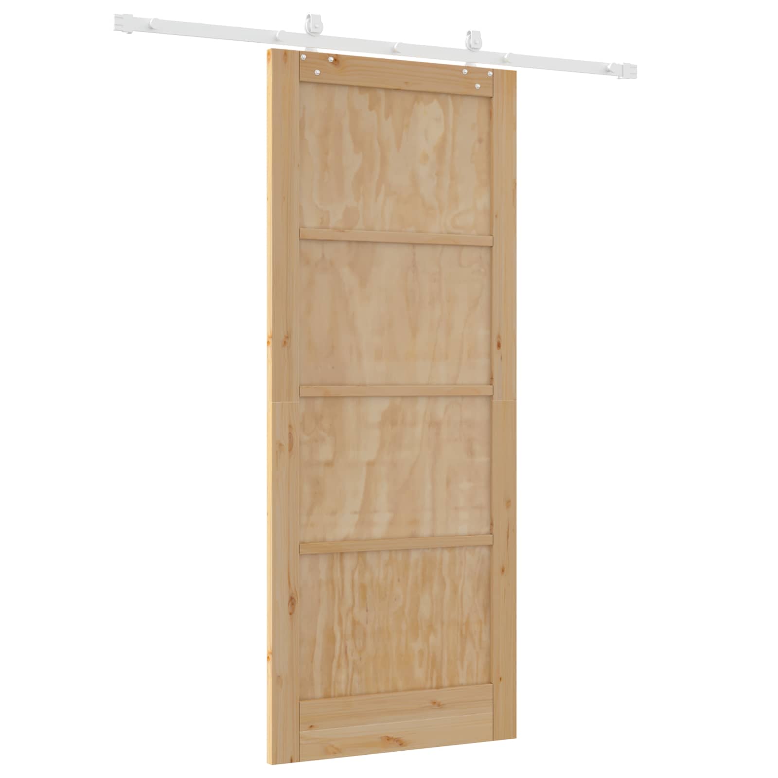 Slankios durys Natūrali ir Balta 86 x 211 cm