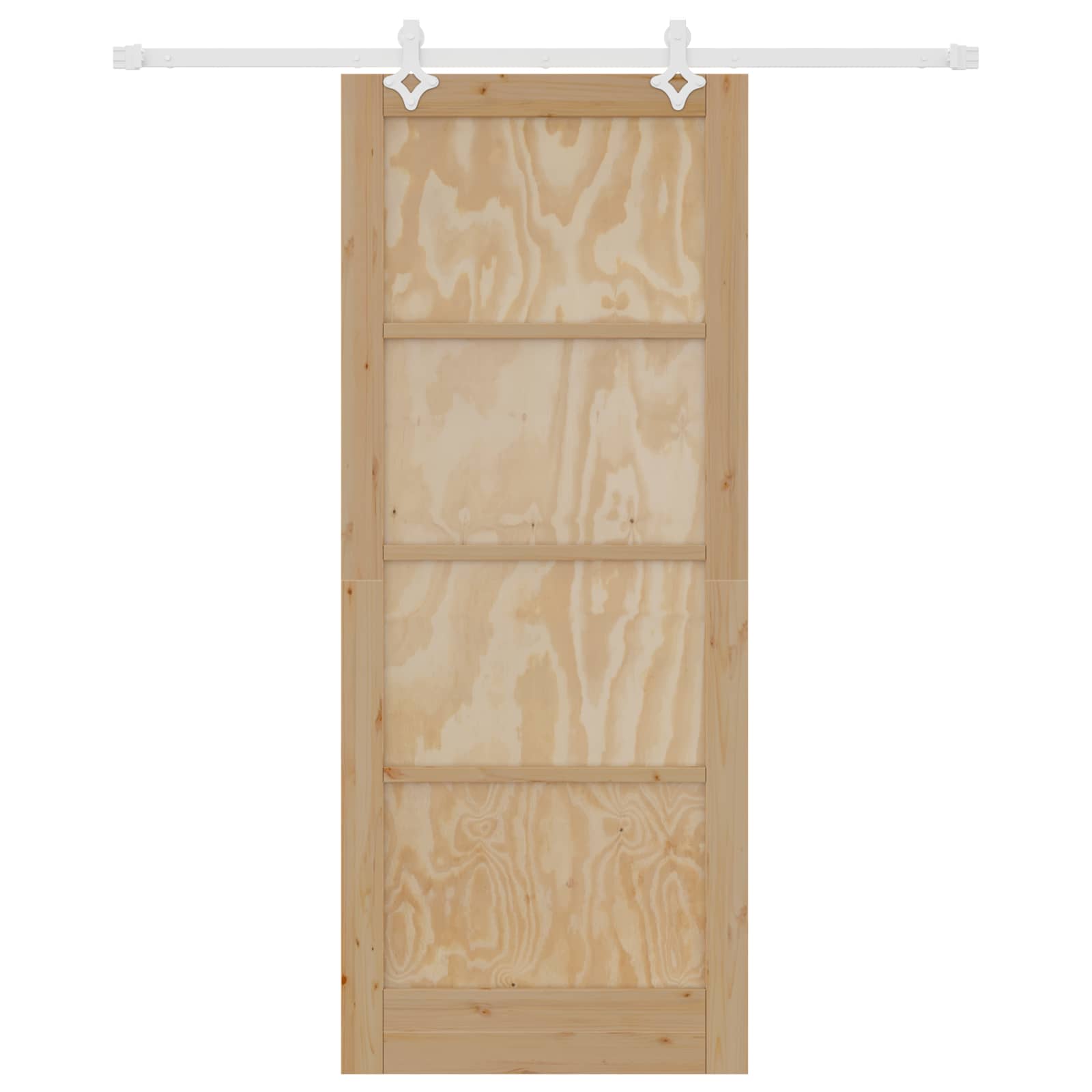 Slankios durys Natūrali ir Balta 86 x 211 cm