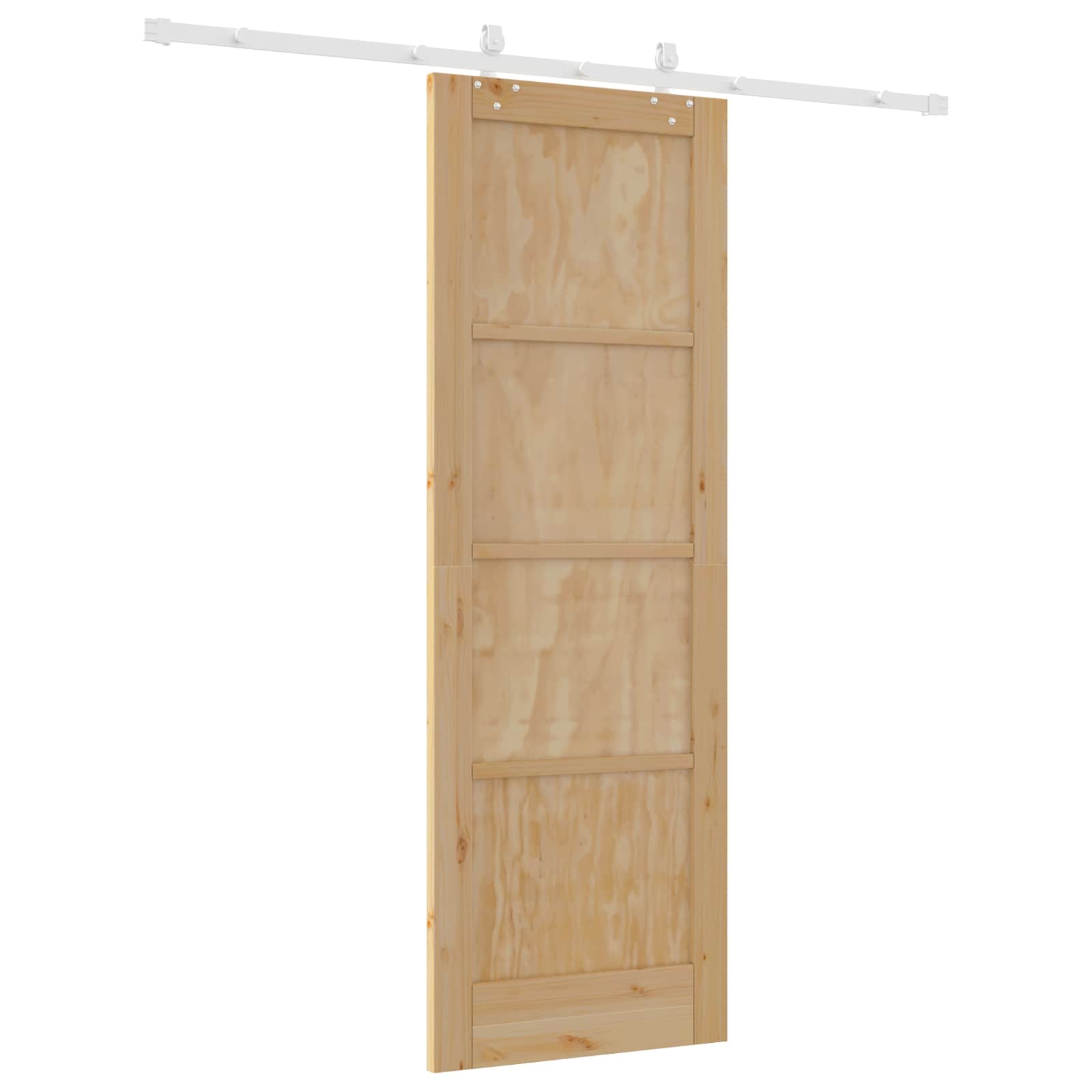 Slankios durys Natūrali ir Balta 73,5 x 211 cm