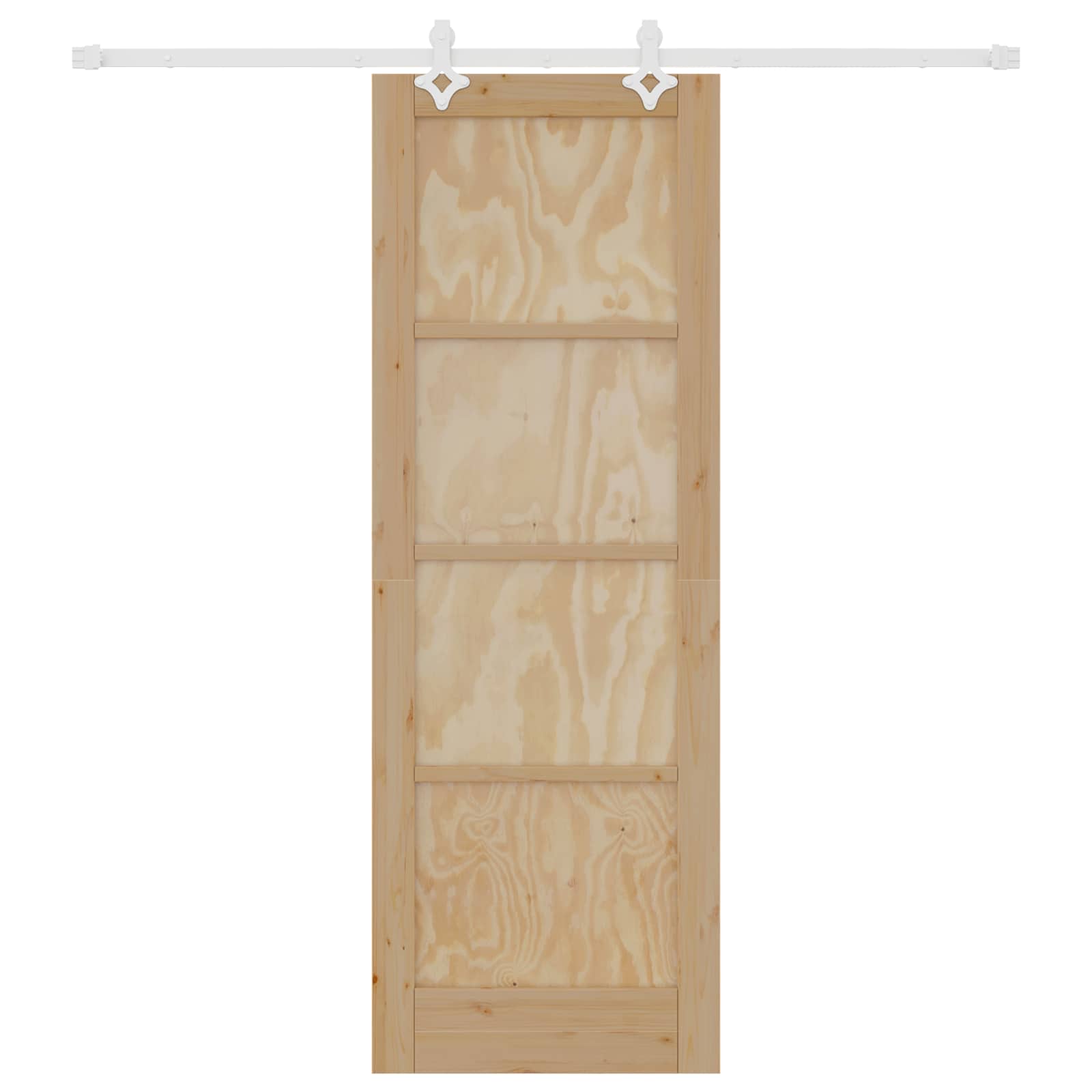 Slankios durys Natūrali ir Balta 73,5 x 211 cm