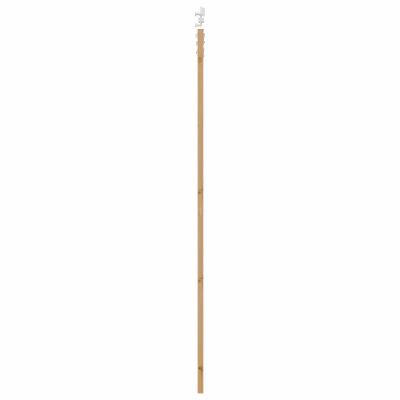 Slankios durys Natūrali ir Balta 83 x 232 cm