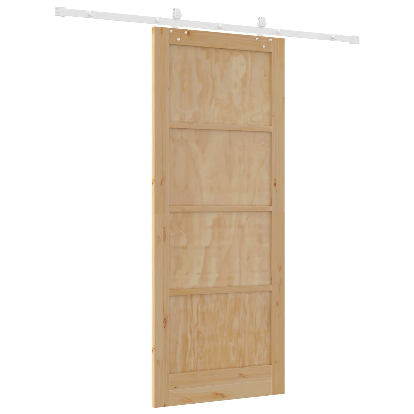 Slankios durys Natūrali ir Balta 86 x 211 cm