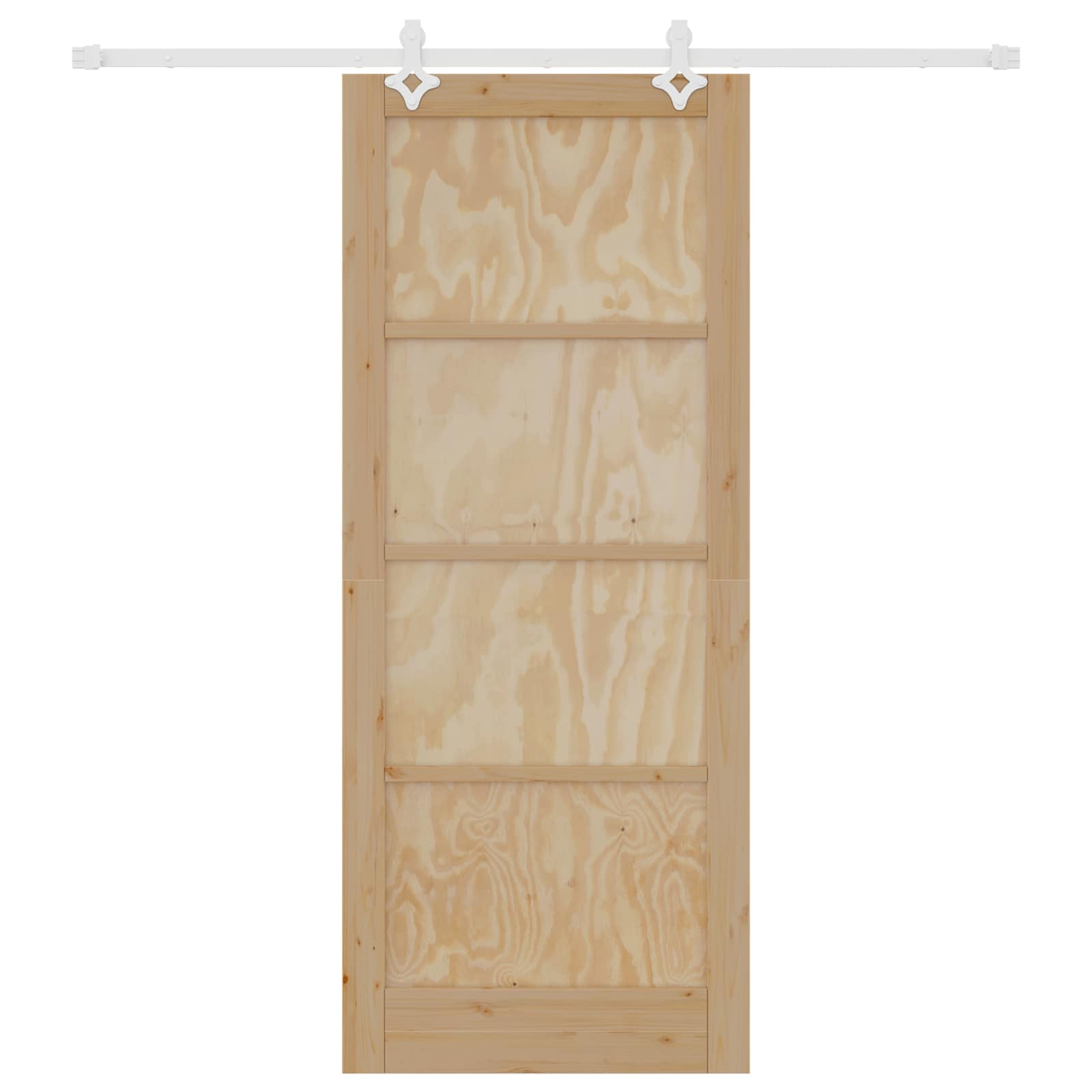 Slankios durys Natūrali ir Balta 86 x 211 cm