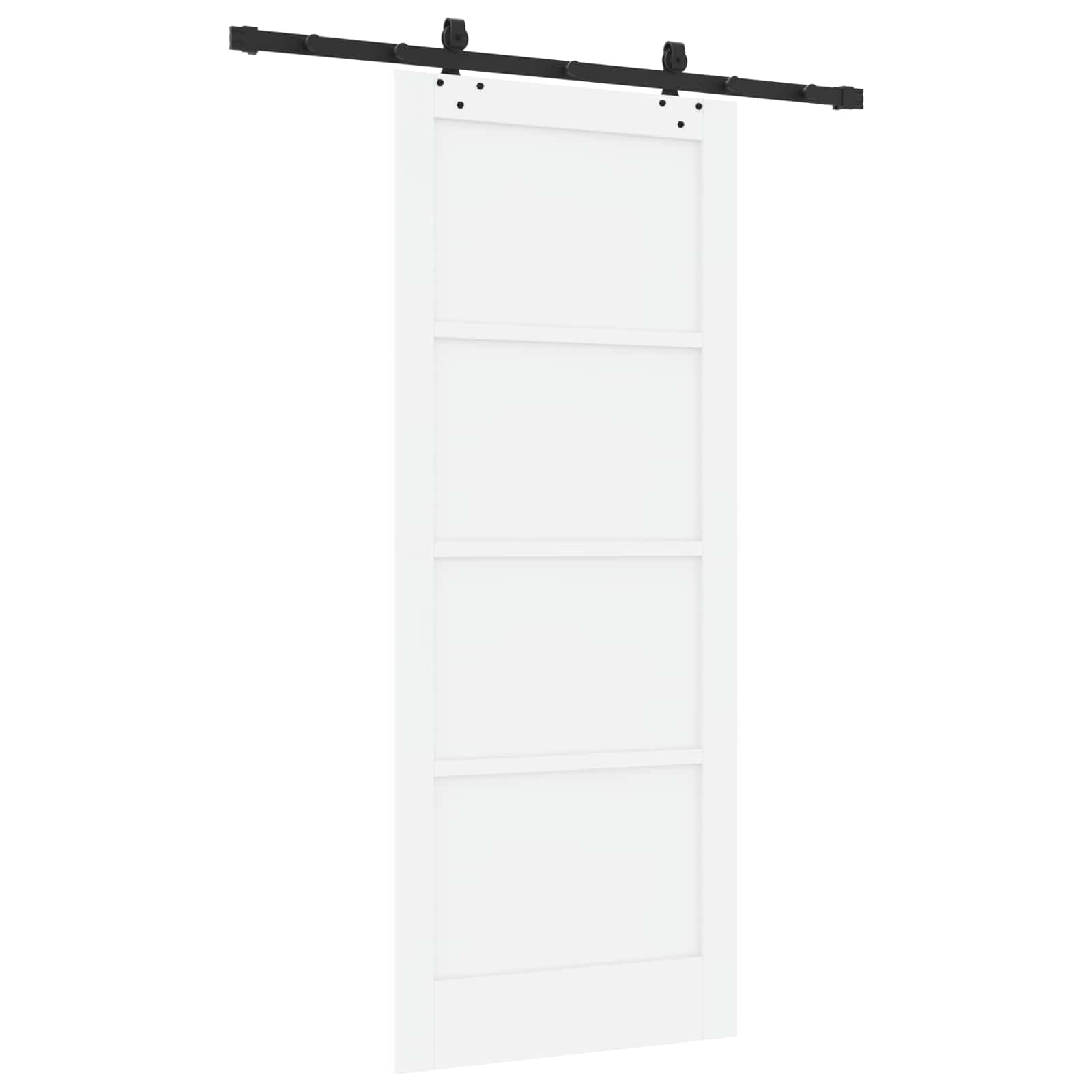 Slankios durys ORKDAL Balta 83 x 202 cm Pušies medienos masyvas