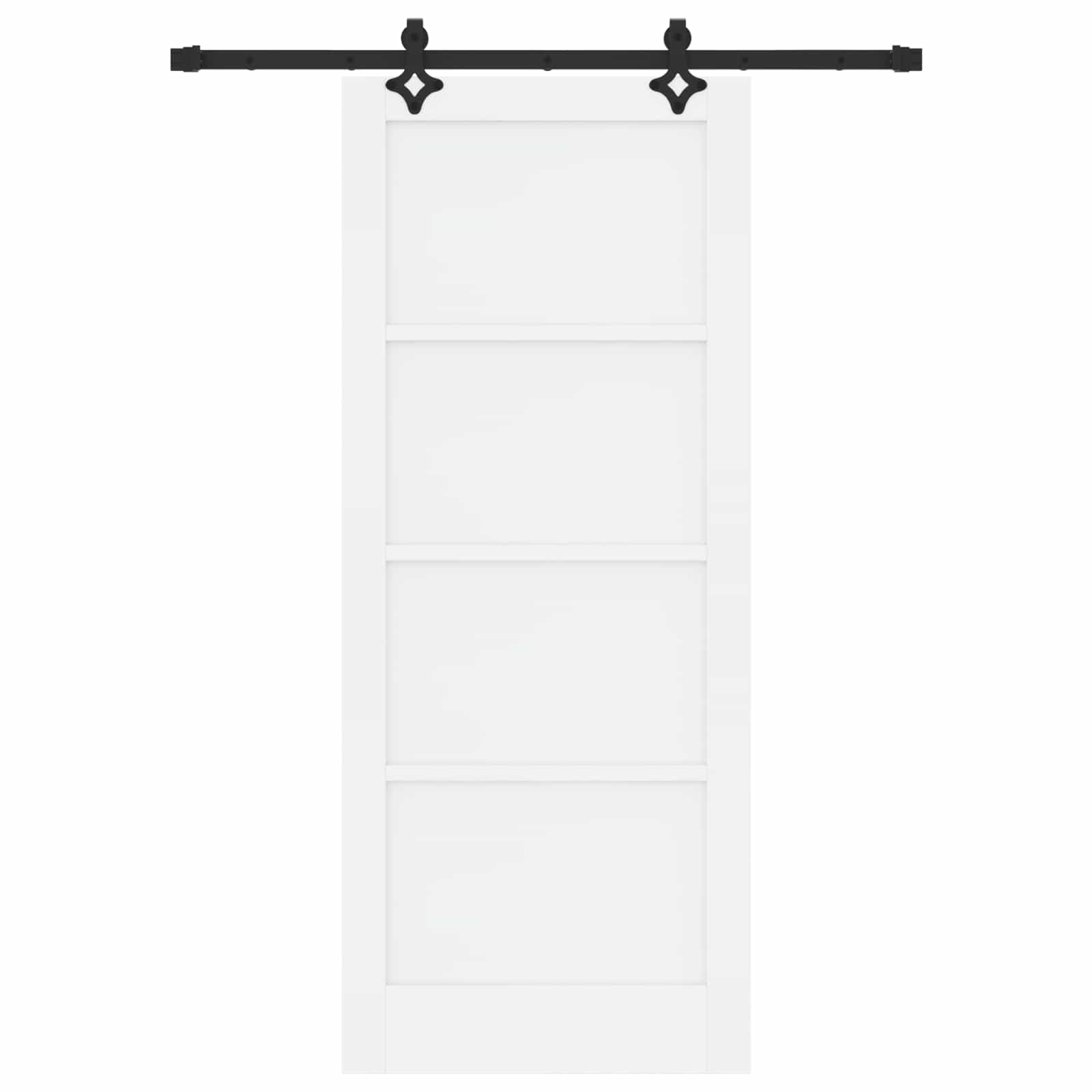 Slankios durys ORKDAL Balta 83 x 202 cm Pušies medienos masyvas
