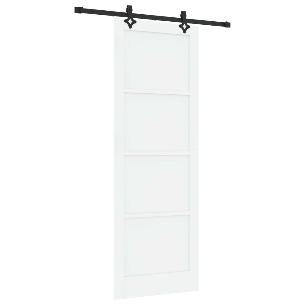 Slankios durys ORKDAL Balta 83 x 232 cm Pušies medienos masyvas