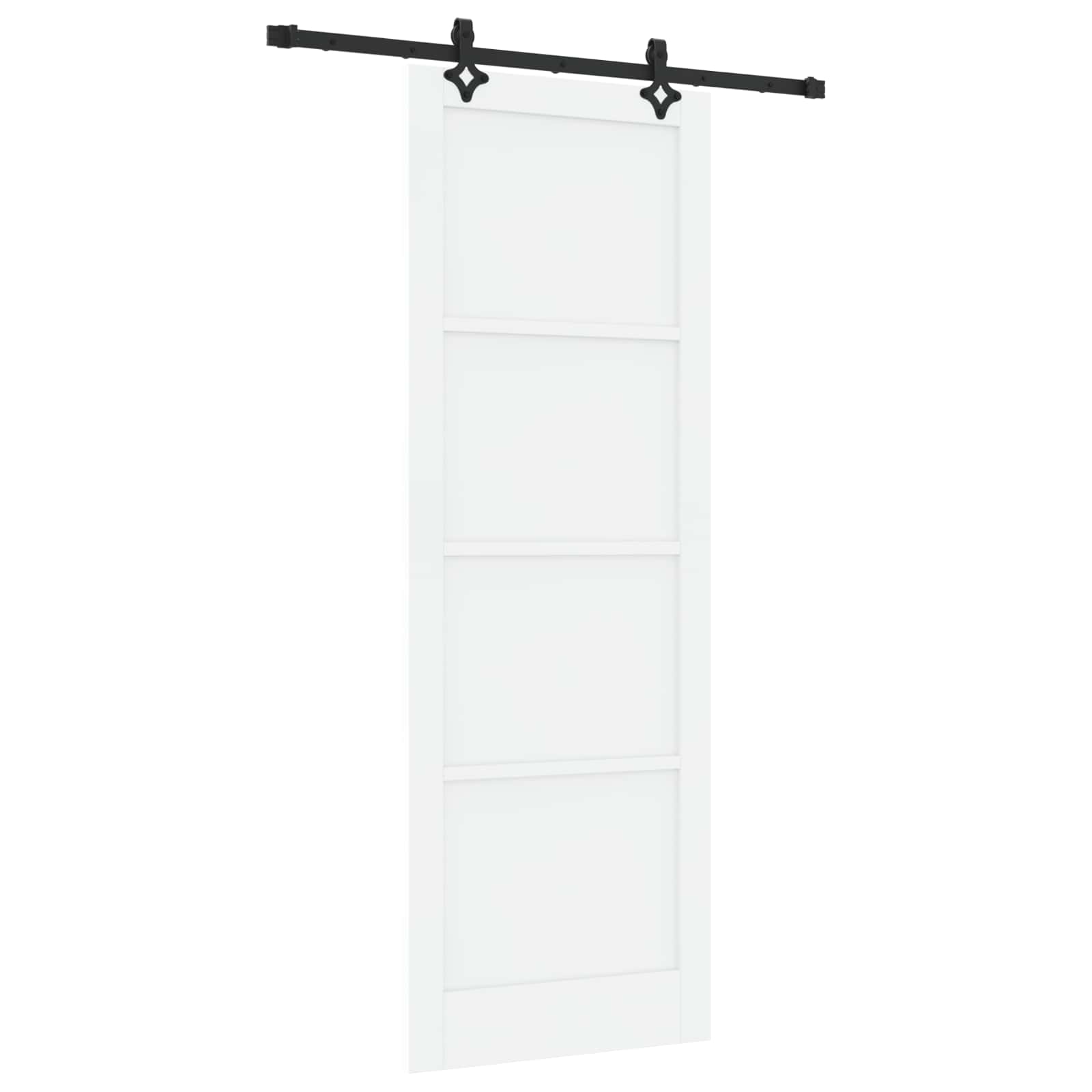 Bīdāmās durvis ORKDAL Balts 83 x 232 cm Priežu masīvkoks