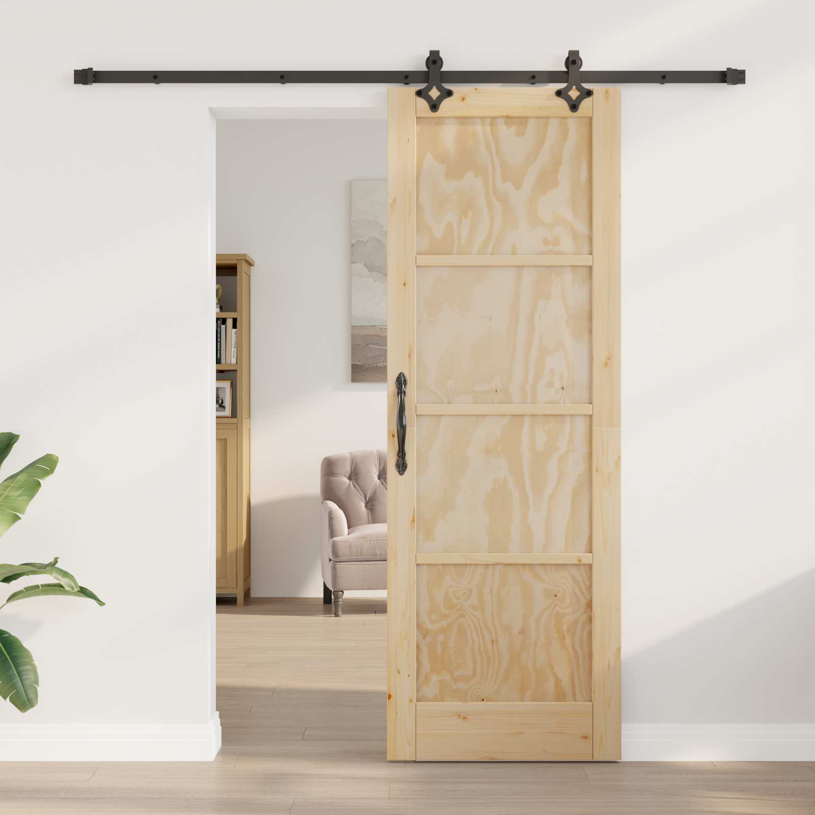 Slankios durys ORKDAL Natūrali 73,5 x 211 cm