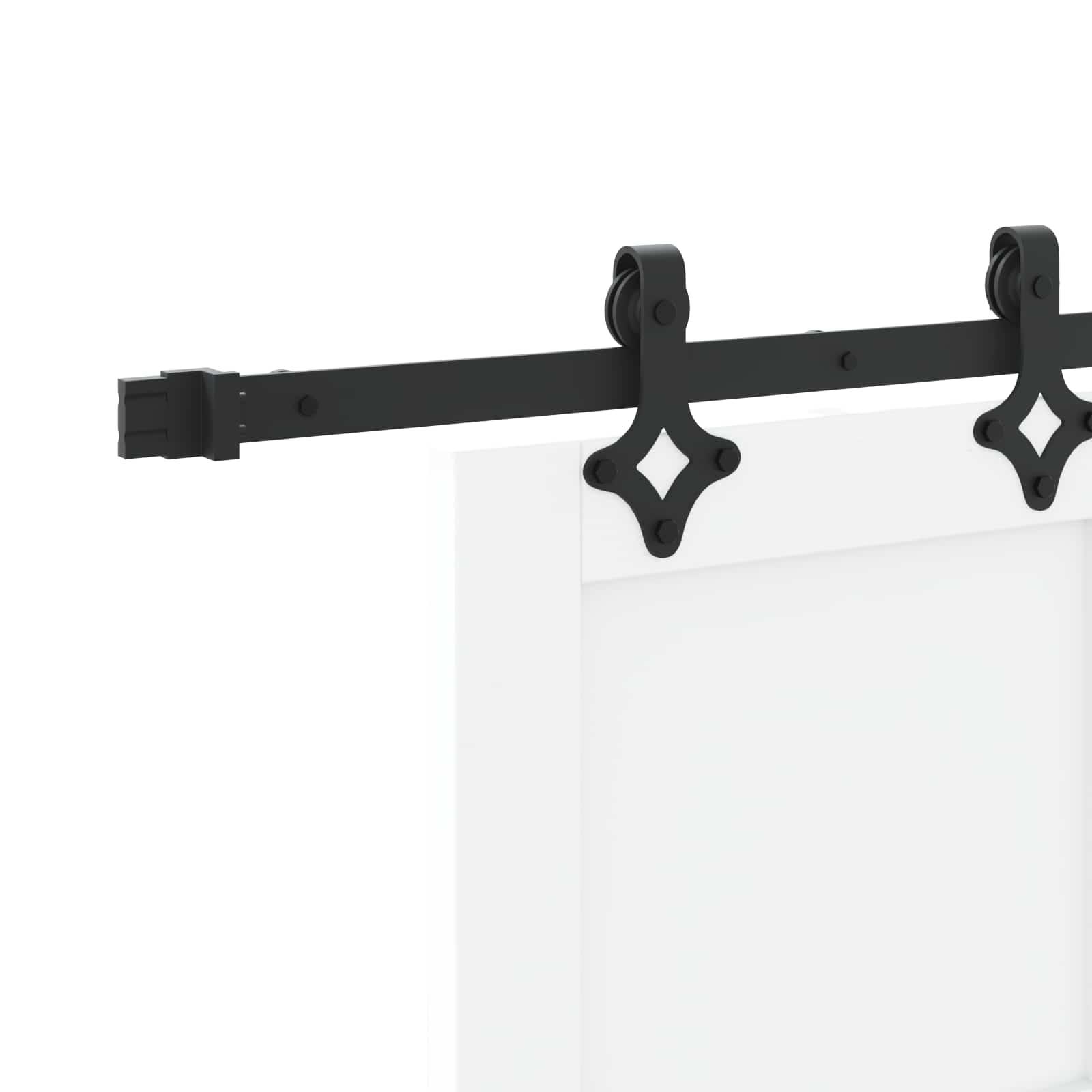 Slankios durys ORKDAL Balta 83 x 202 cm Pušies medienos masyvas