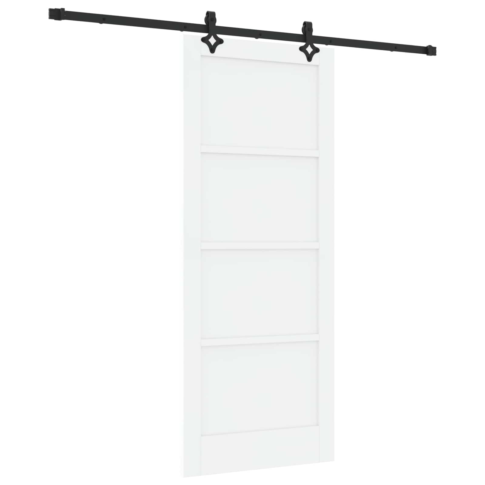 Slankios durys ORKDAL Balta 83 x 202 cm Pušies medienos masyvas